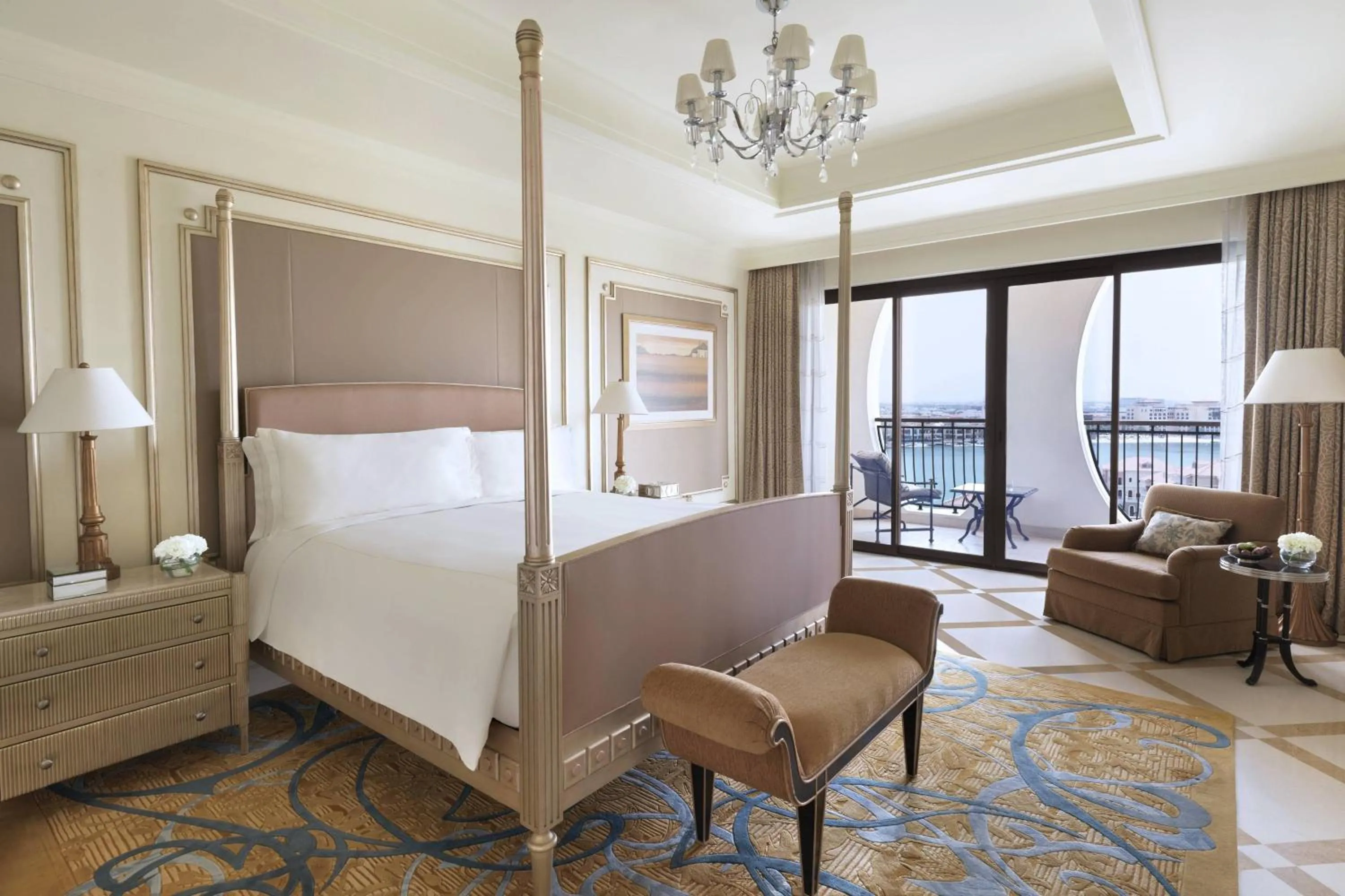 Bedroom, Bed in The Ritz-Carlton Abu Dhabi, Grand Canal