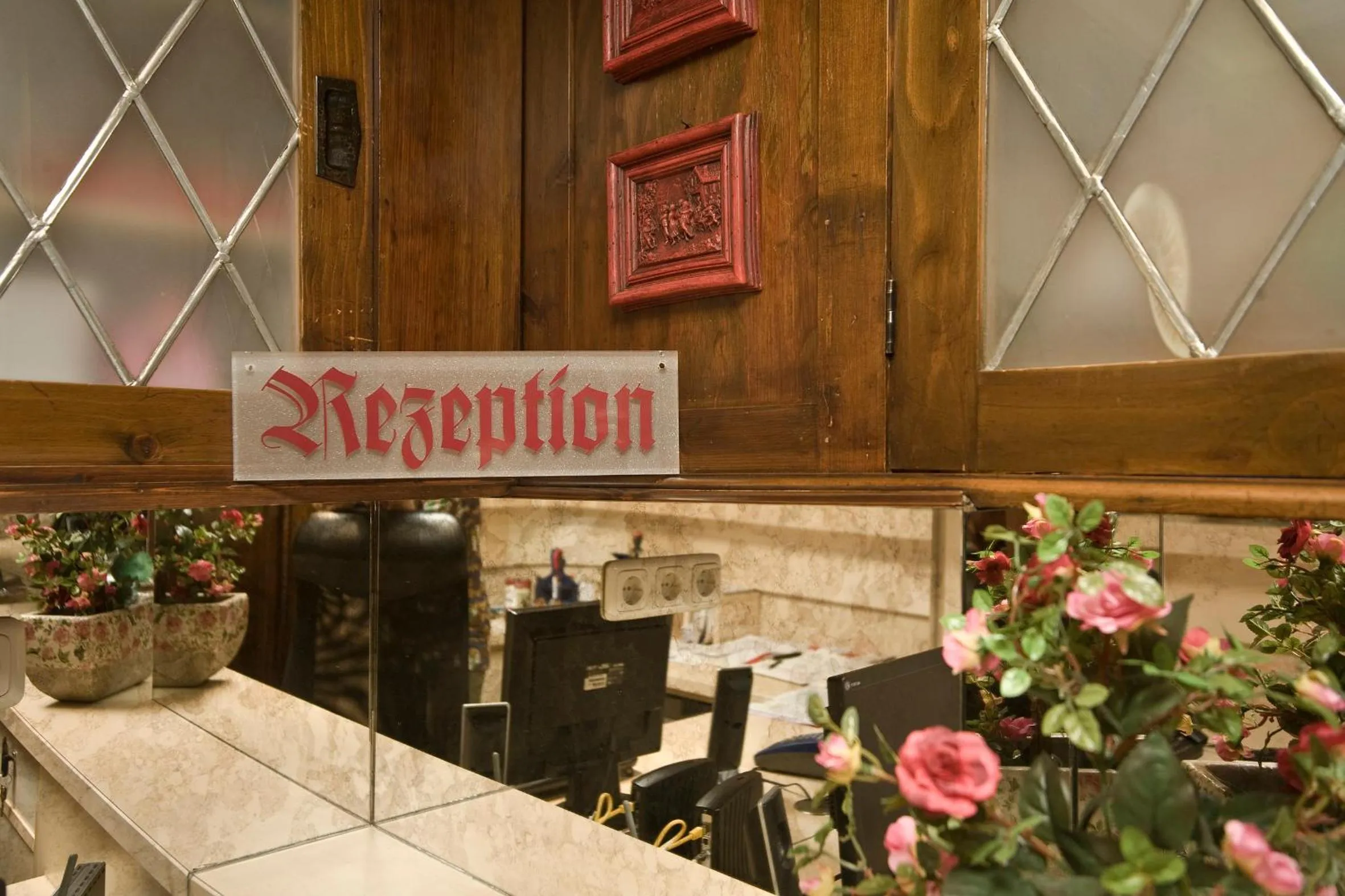 Lobby or reception in Gasthof Sonne