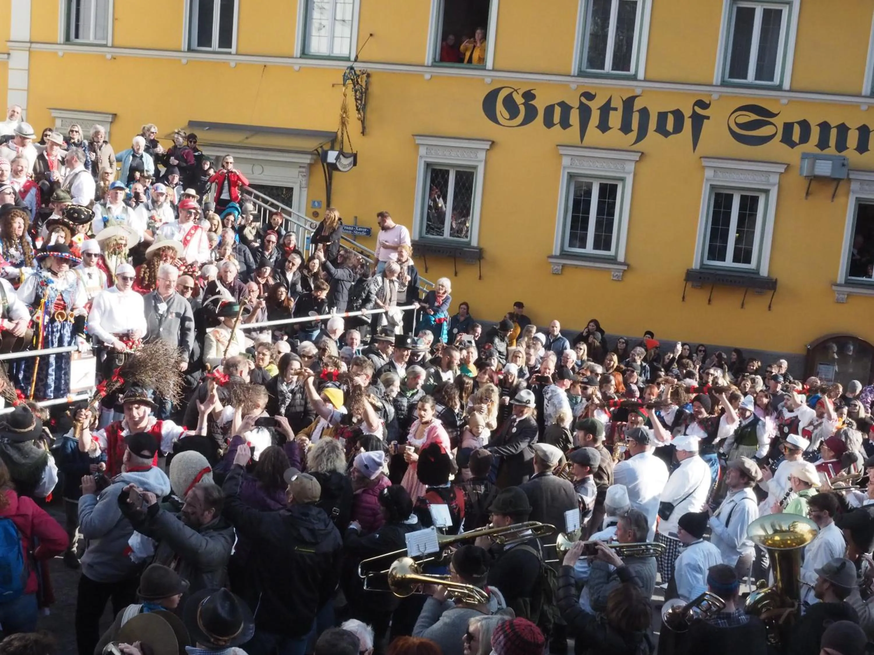Property building in Gasthof Sonne