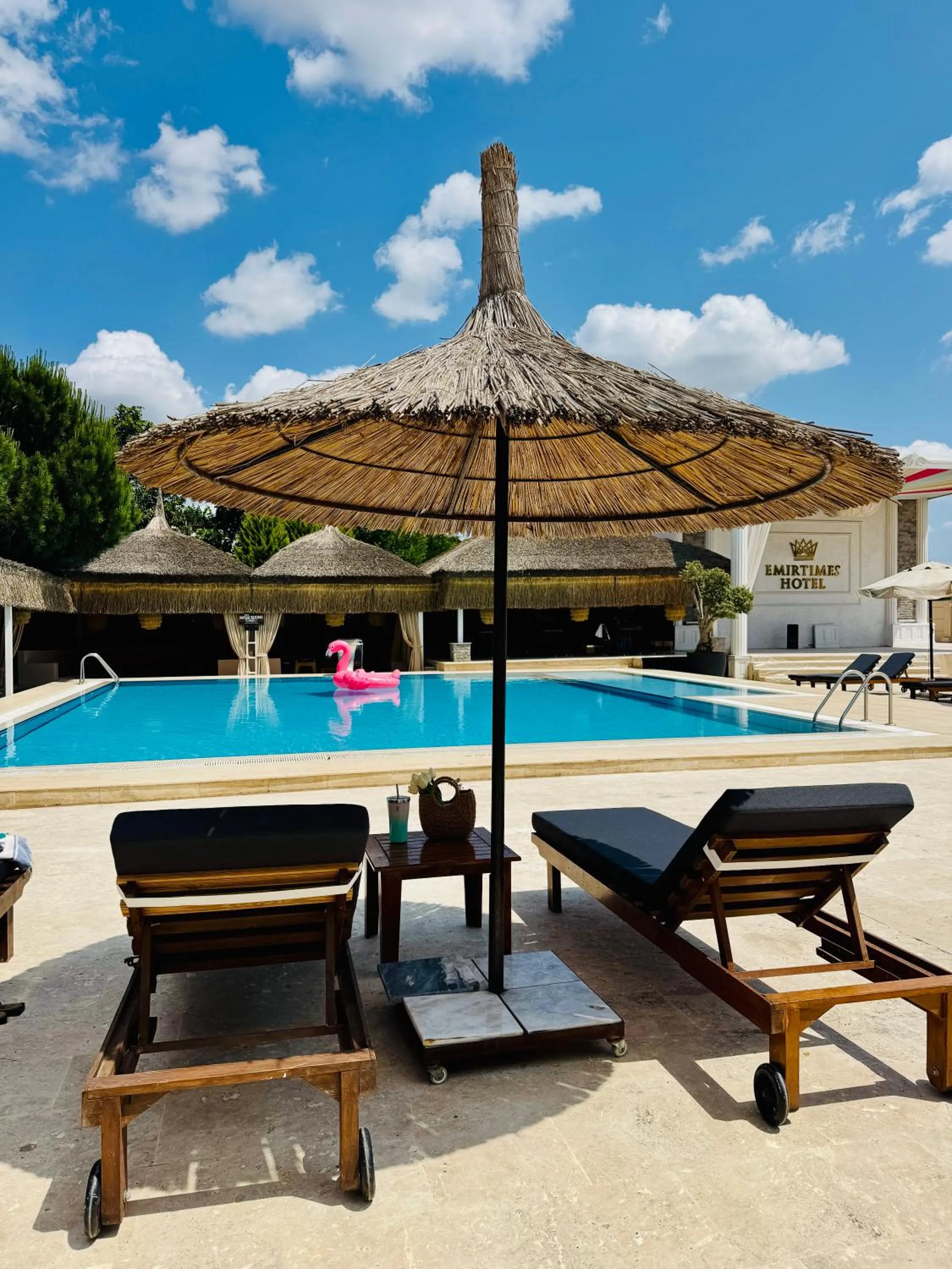 Pool view in Emirtimes Hotel&Spa - Tuzla