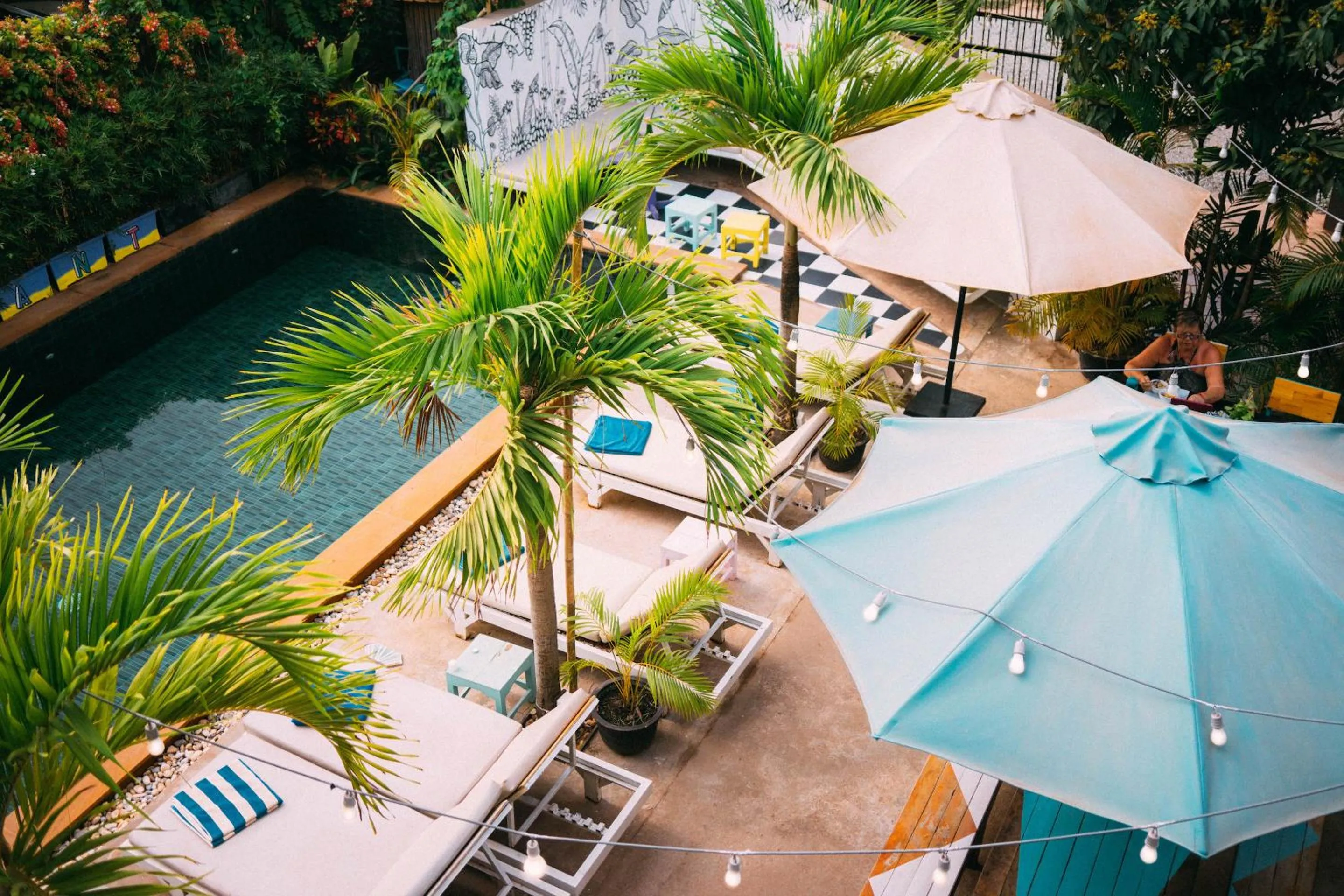 Patio in Baby Elephant Boutique Hotel