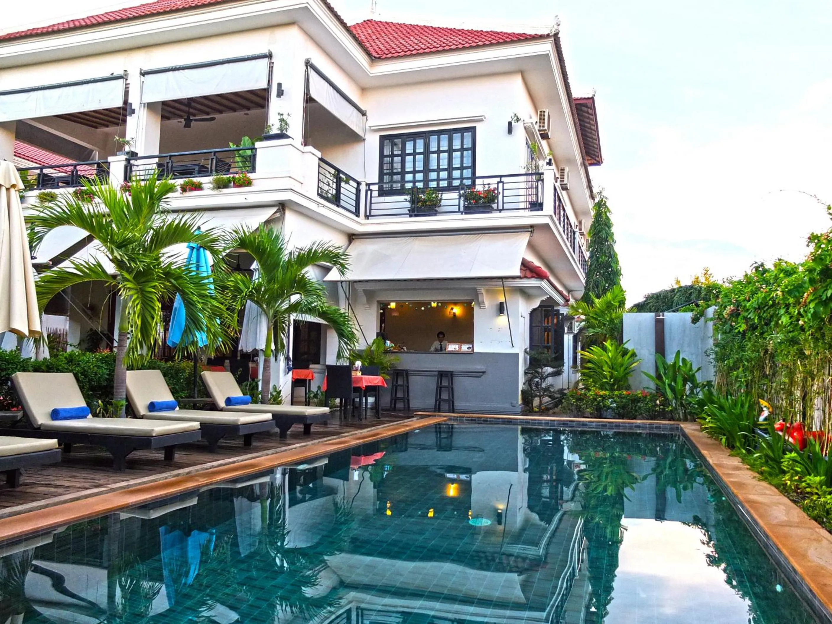 Garden in Baby Elephant Boutique Hotel