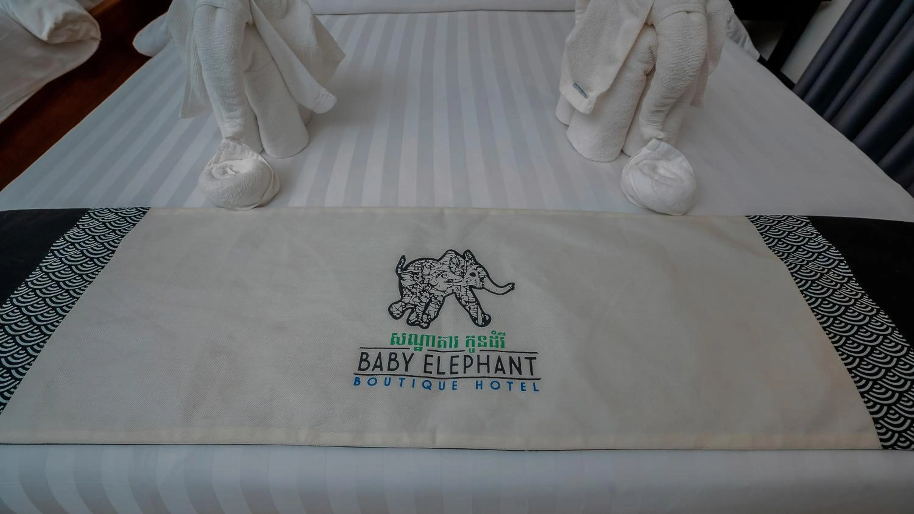 Bed in Baby Elephant Boutique Hotel