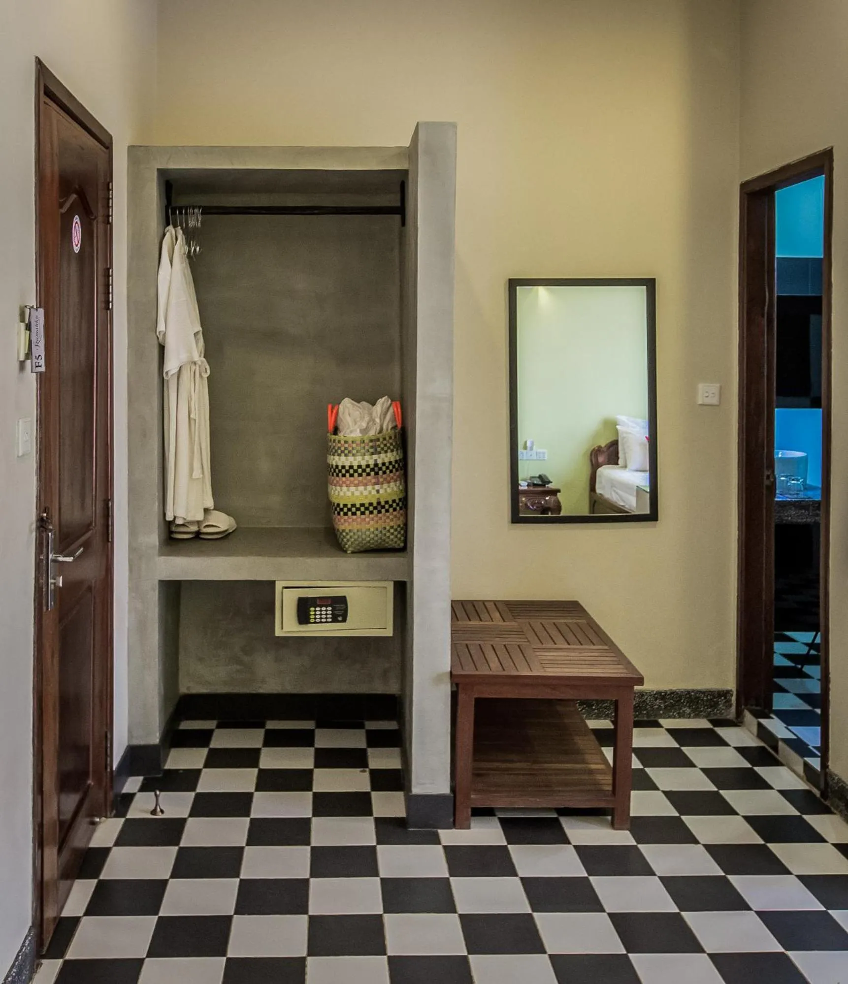 Seating area in Baby Elephant Boutique Hotel