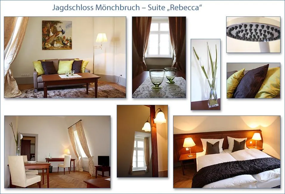 Bed in Jagdschloss Mönchbruch