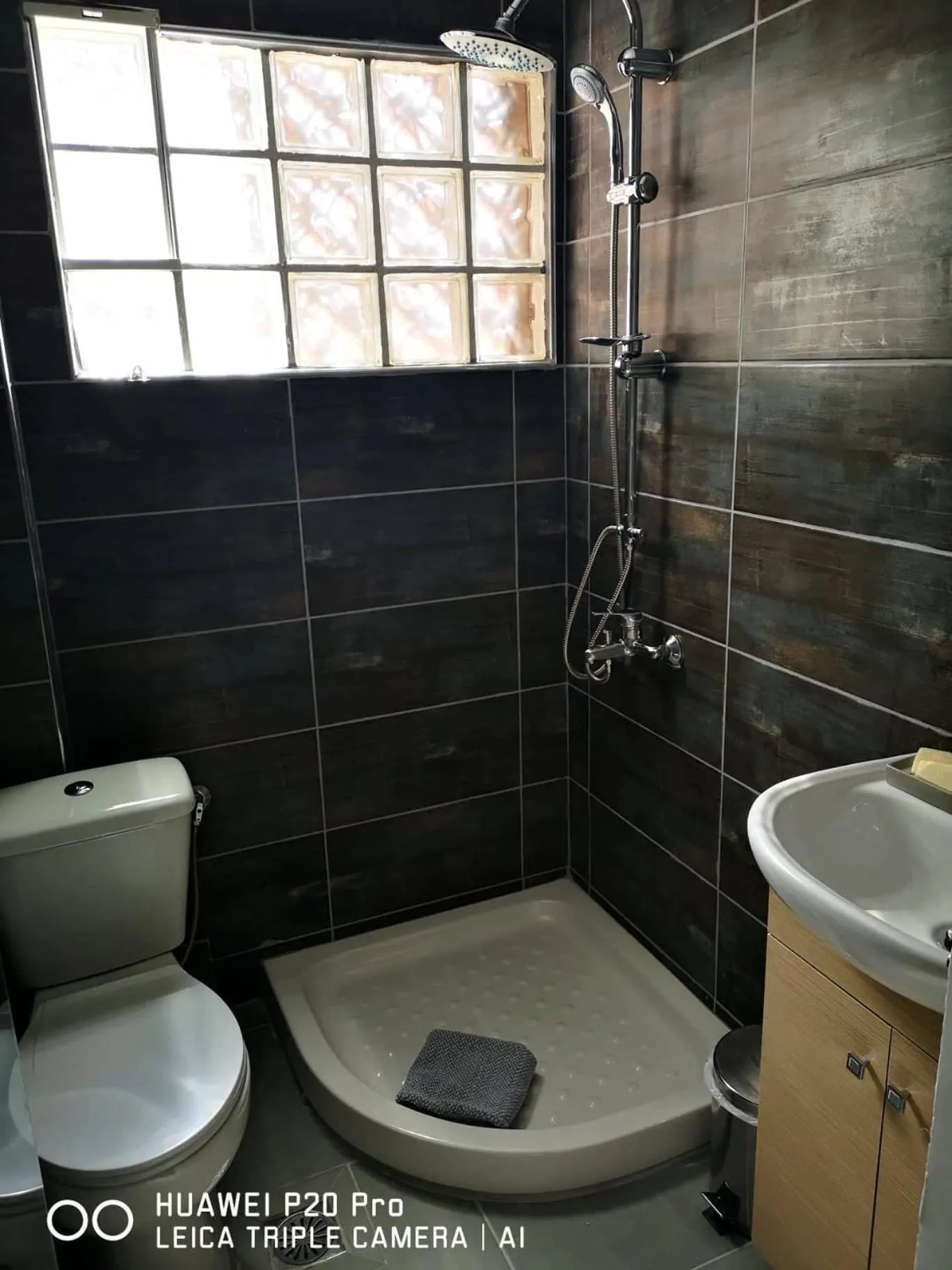 Shower in Ammos Hotel