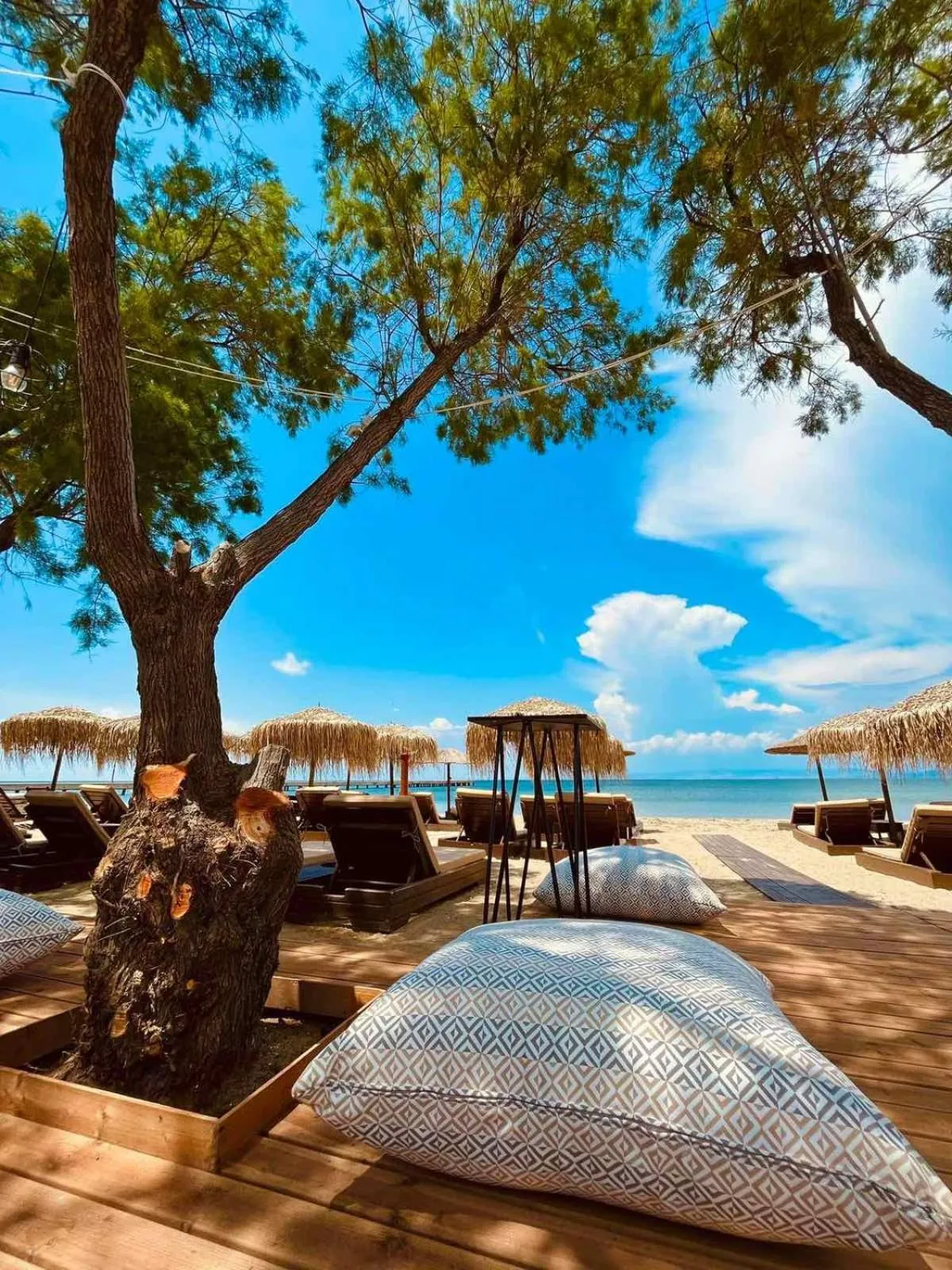 Lounge or bar in Ammos Hotel