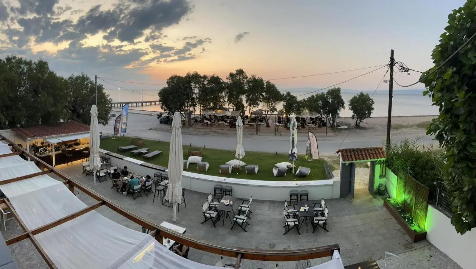 Deluxe Double Room with Balcony and Sea View in Ammos Hotel Deluxe Double Room with Balcony and Sea View in Ammos Hotel