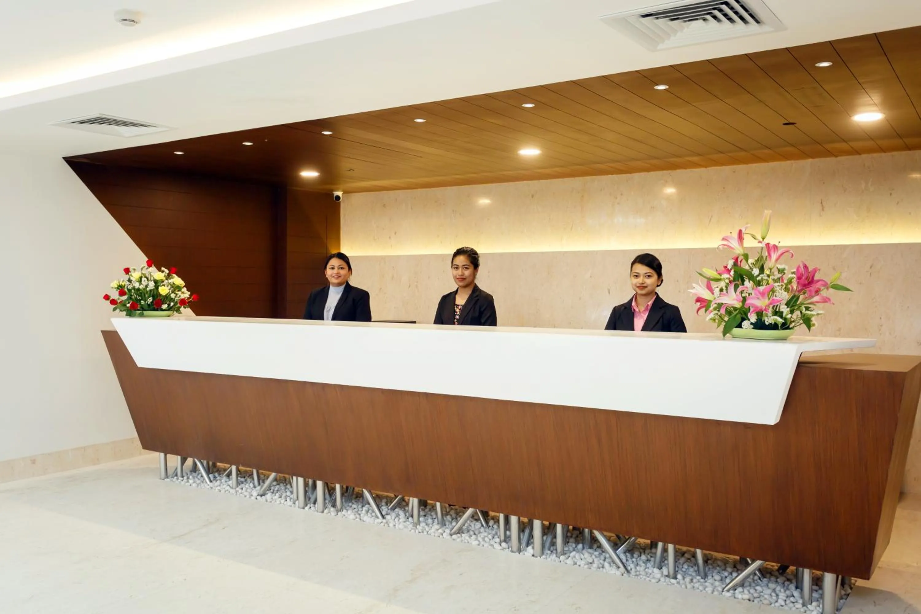 Lobby or reception in Hotel Crowne Imperial