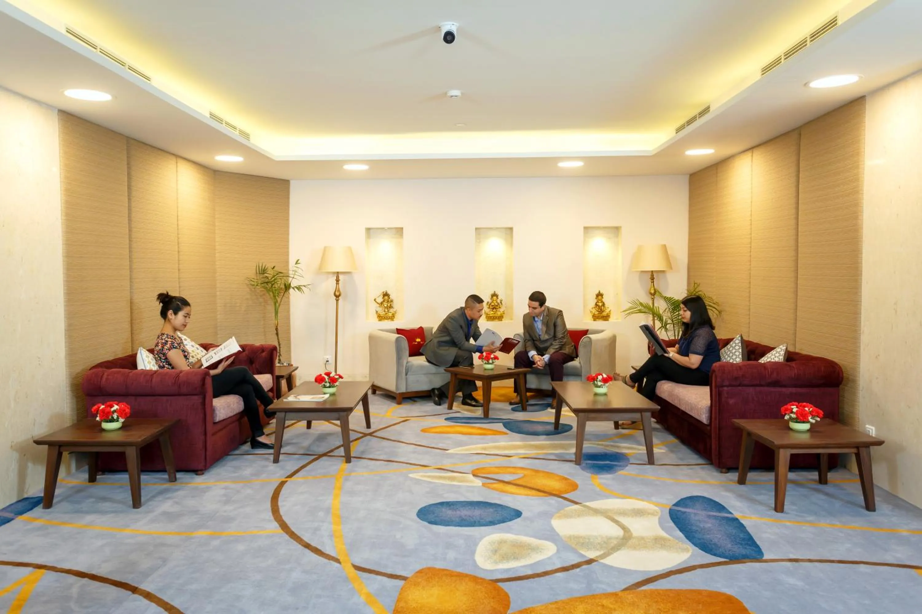 Lobby or reception in Hotel Crowne Imperial