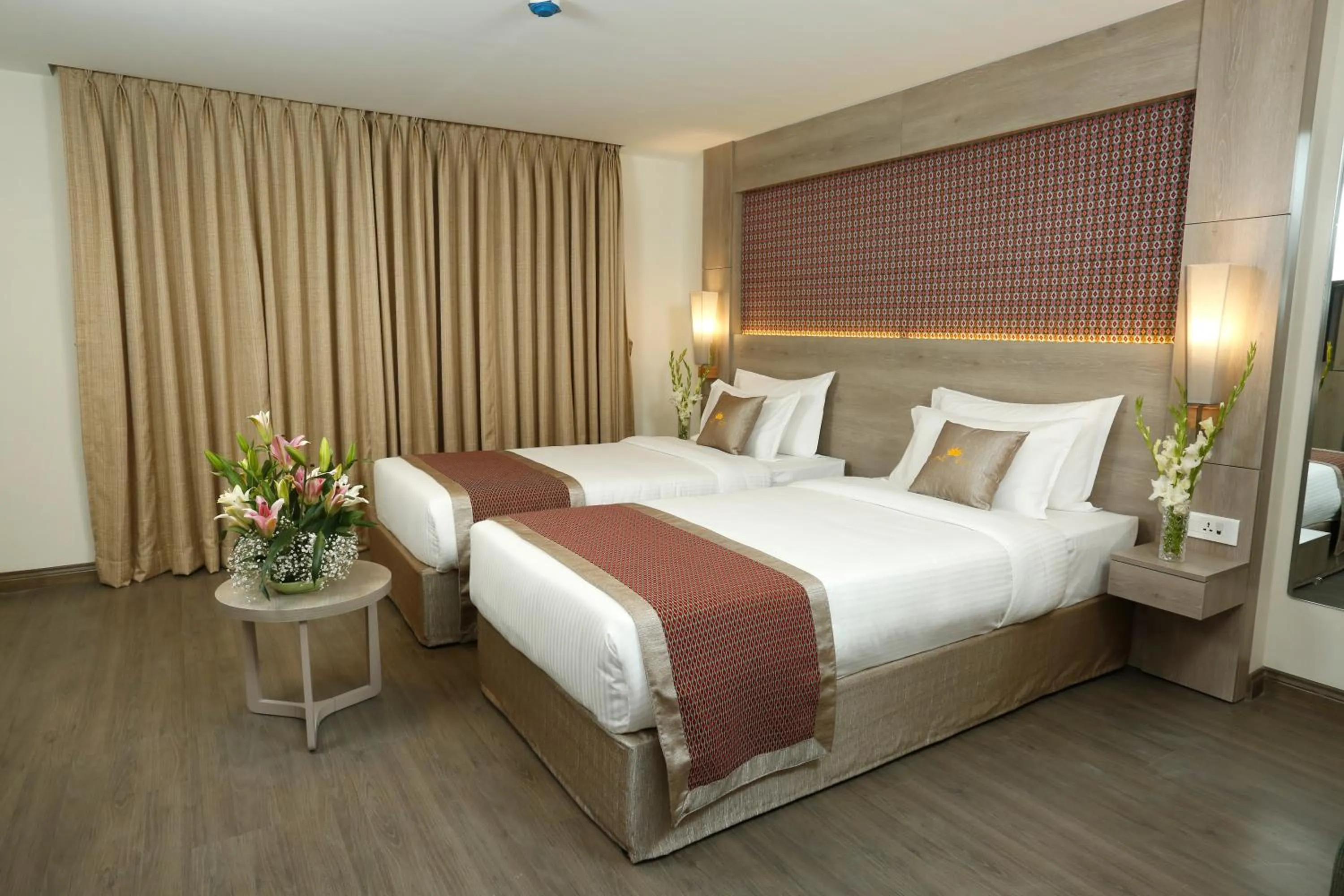 Bed in Hotel Crowne Imperial