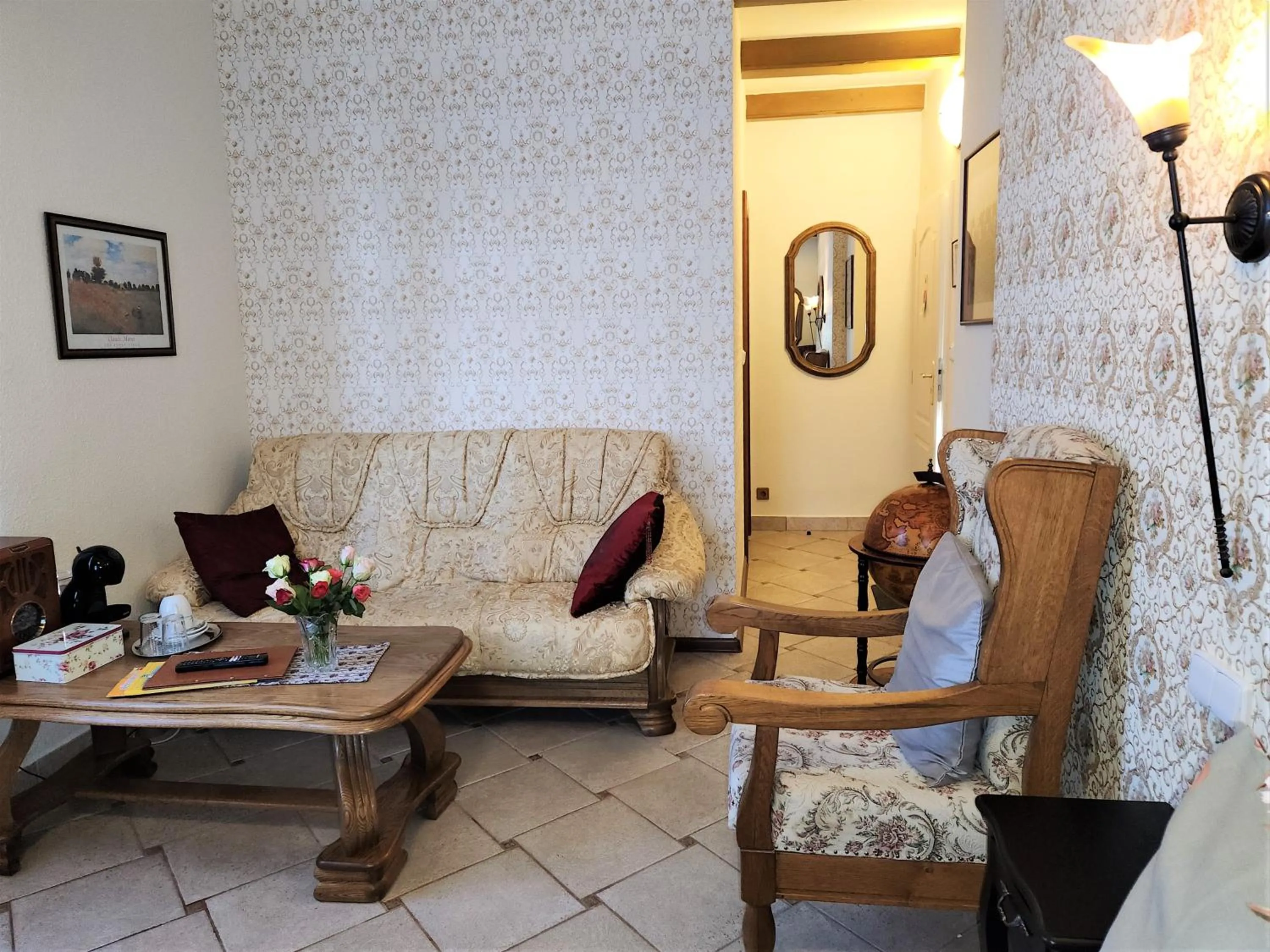 Seating area in Rezidence Zámeček - Boutique Hotel