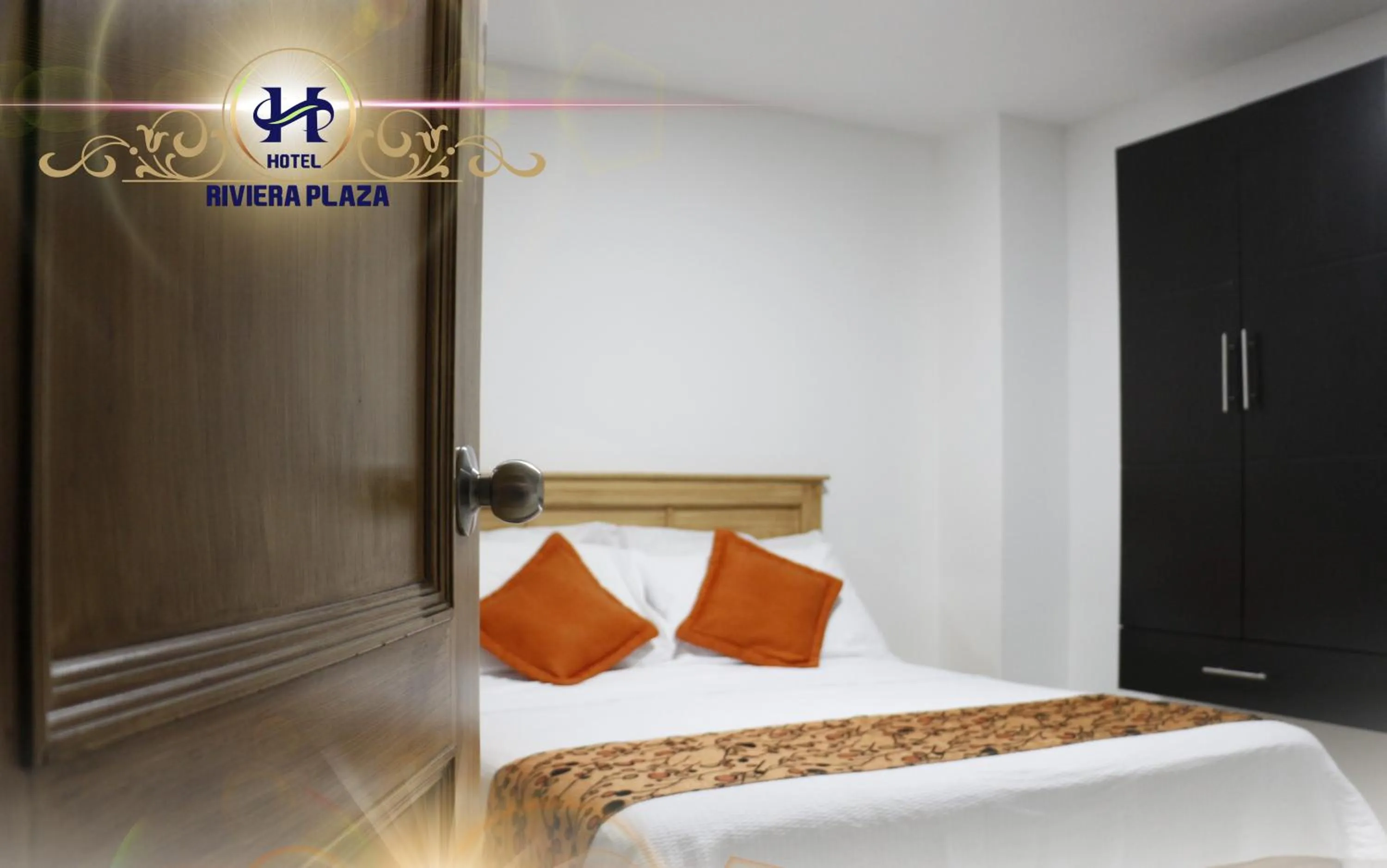 Bed in Hotel Riviera Plaza