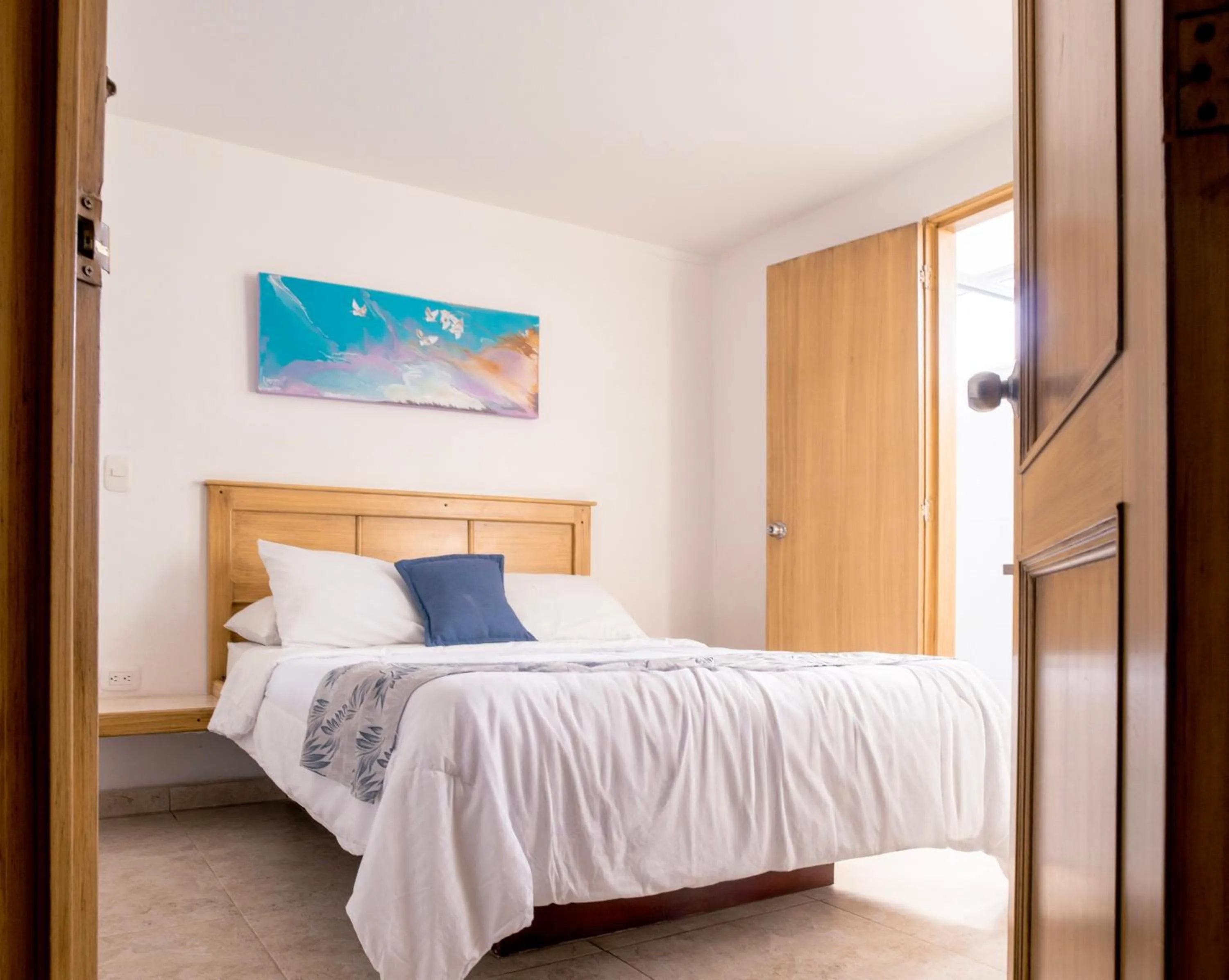 Bed in Hotel Riviera Plaza