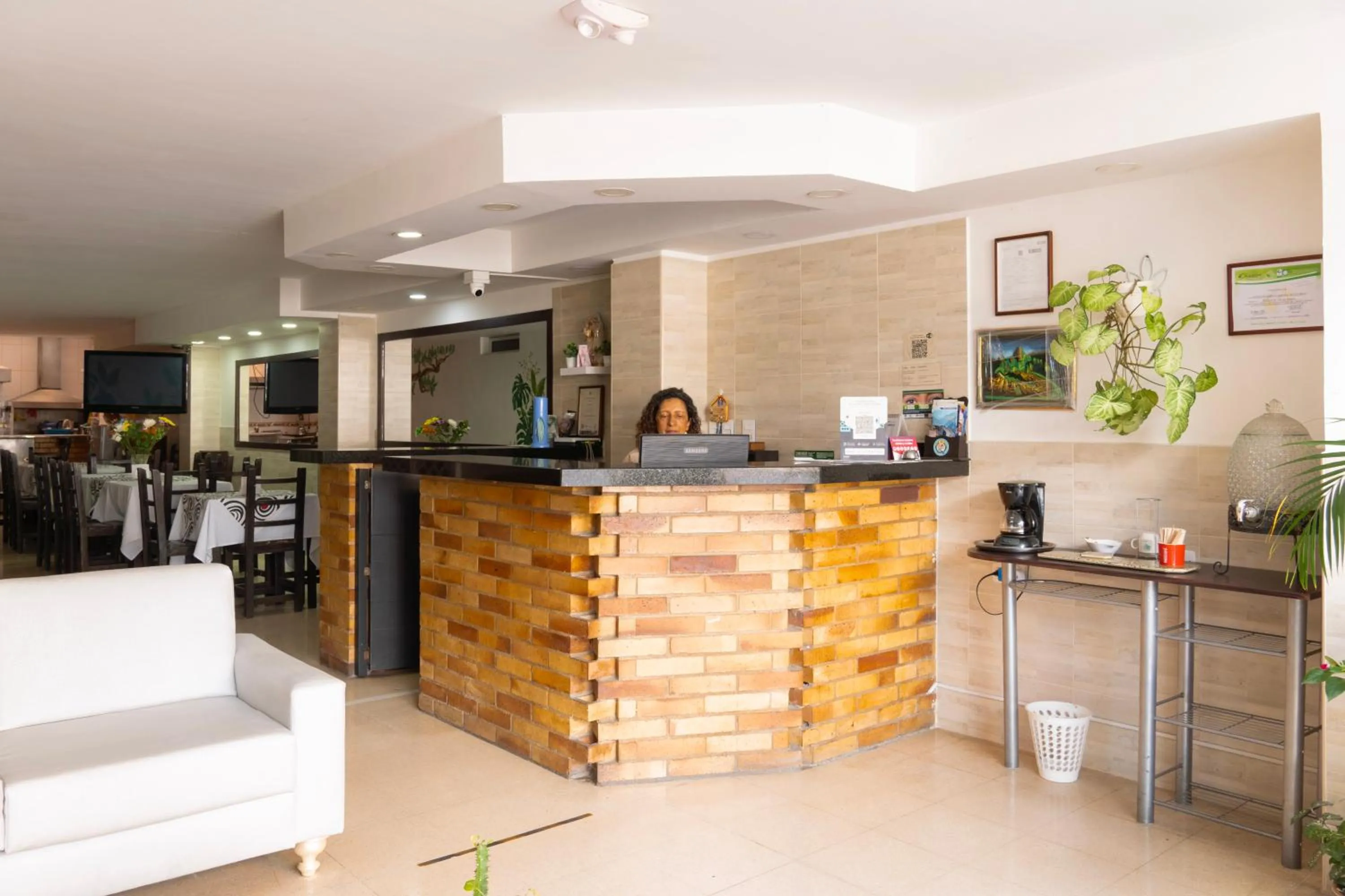 Lobby or reception in Hotel Riviera Plaza