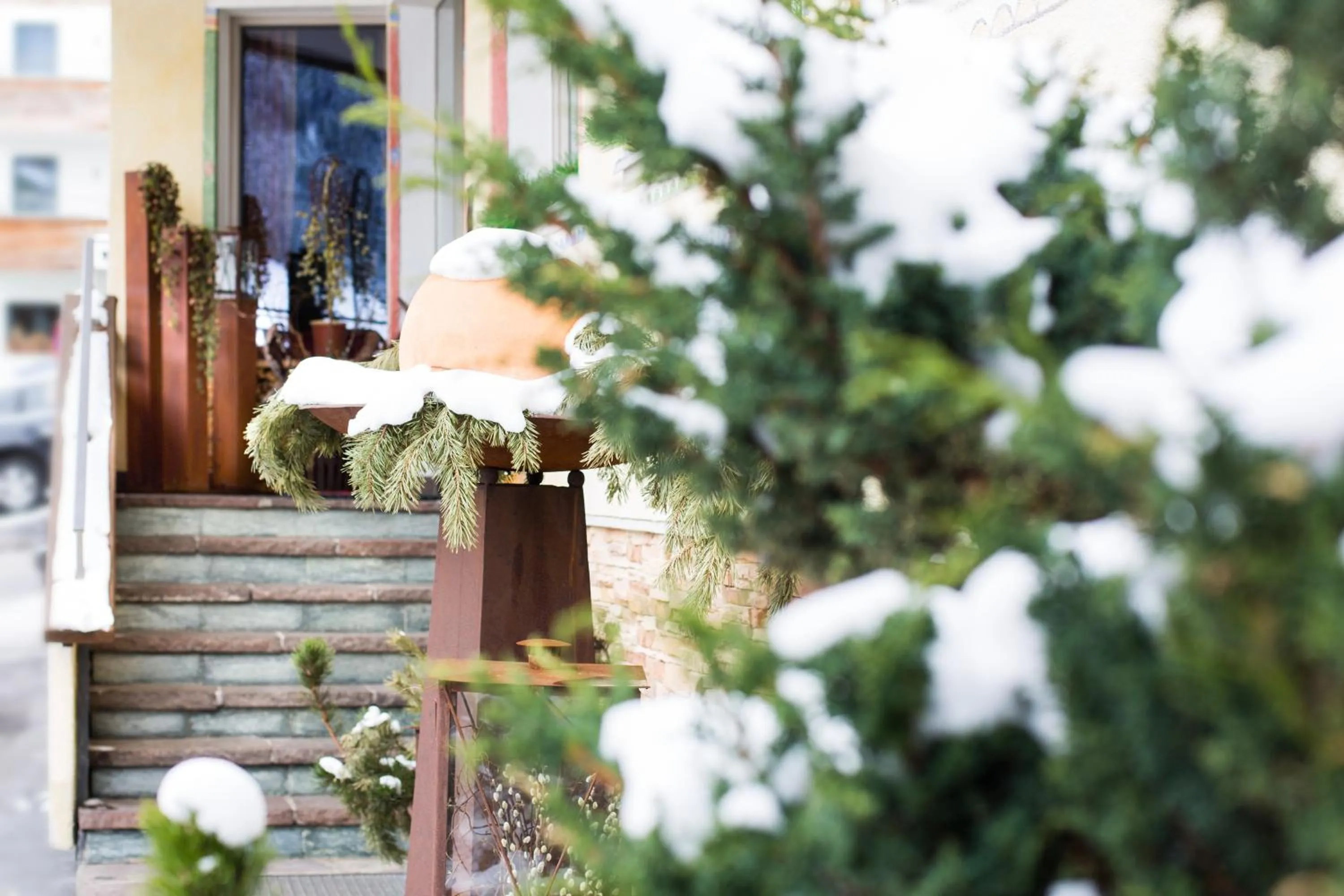 Facade/entrance in Hotel Garni Caroline