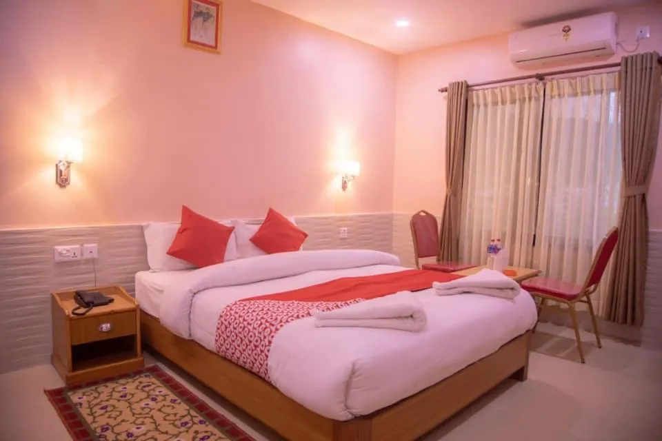 Bed in Hotel River Park