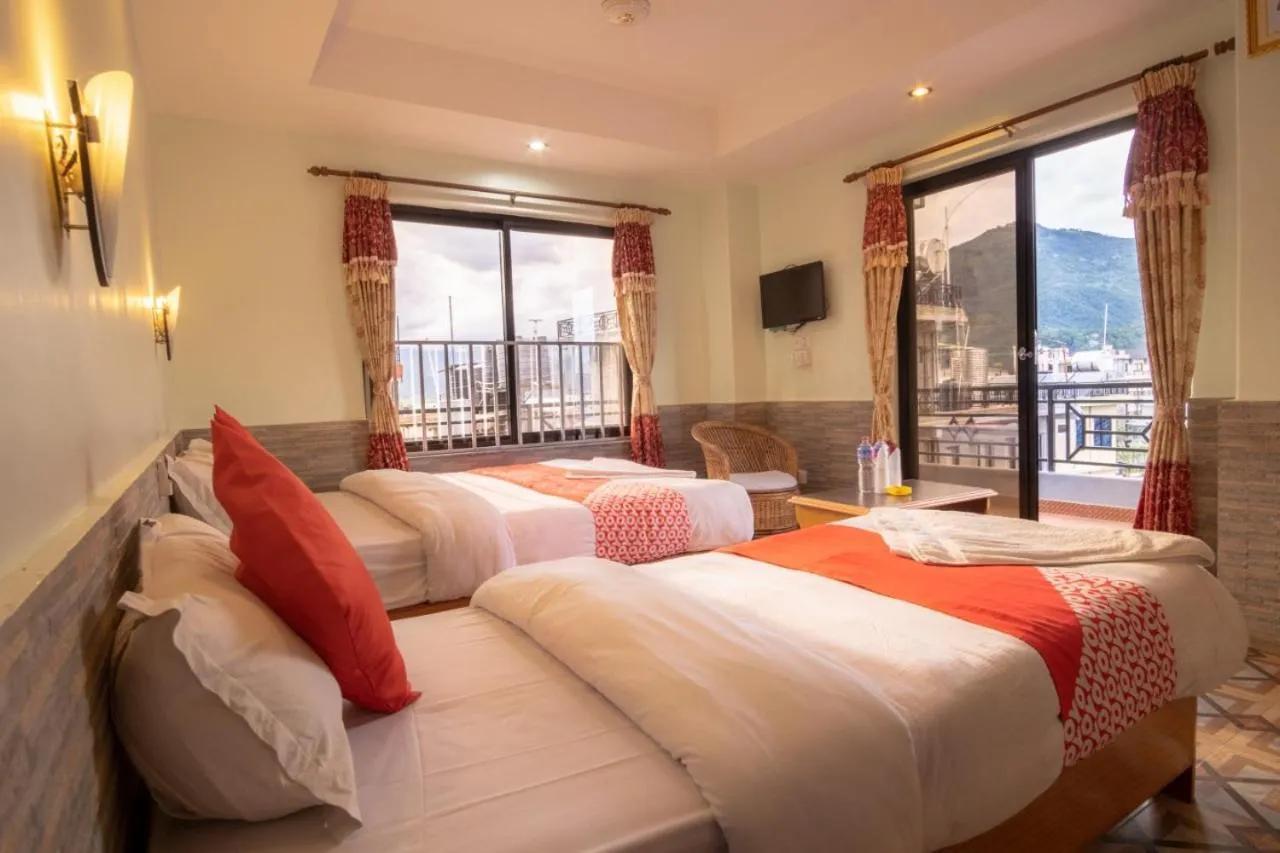 Bed in Hotel River Park