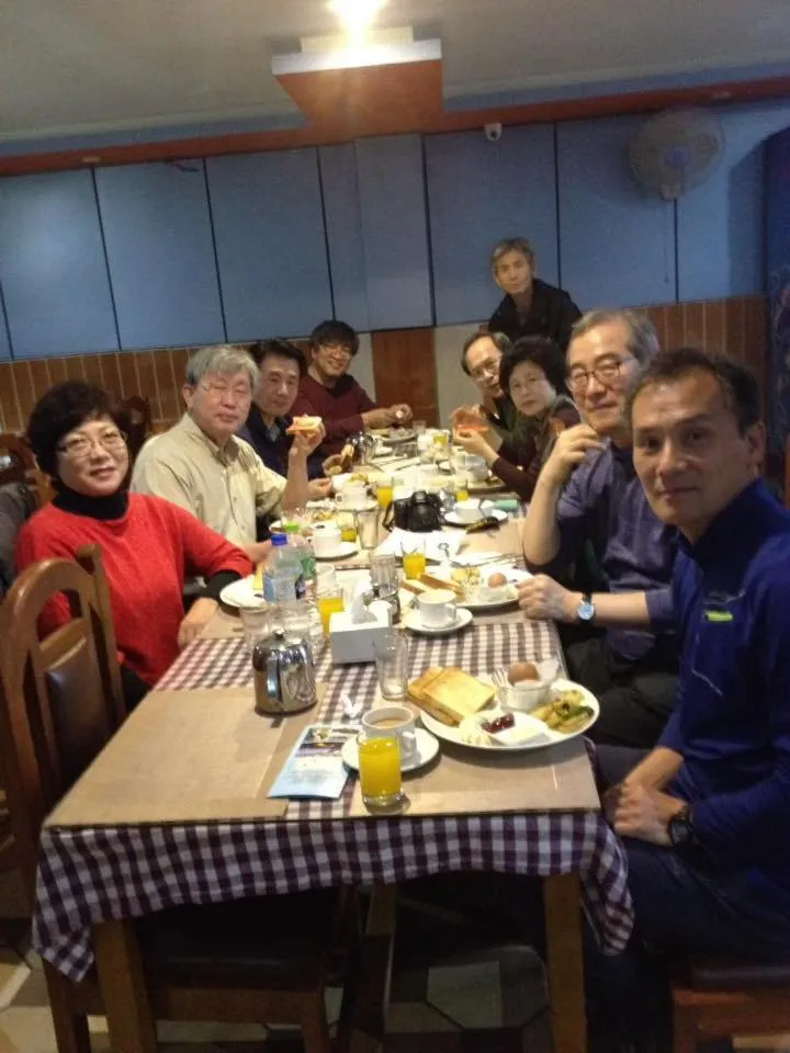 Continental breakfast in Hotel River Park