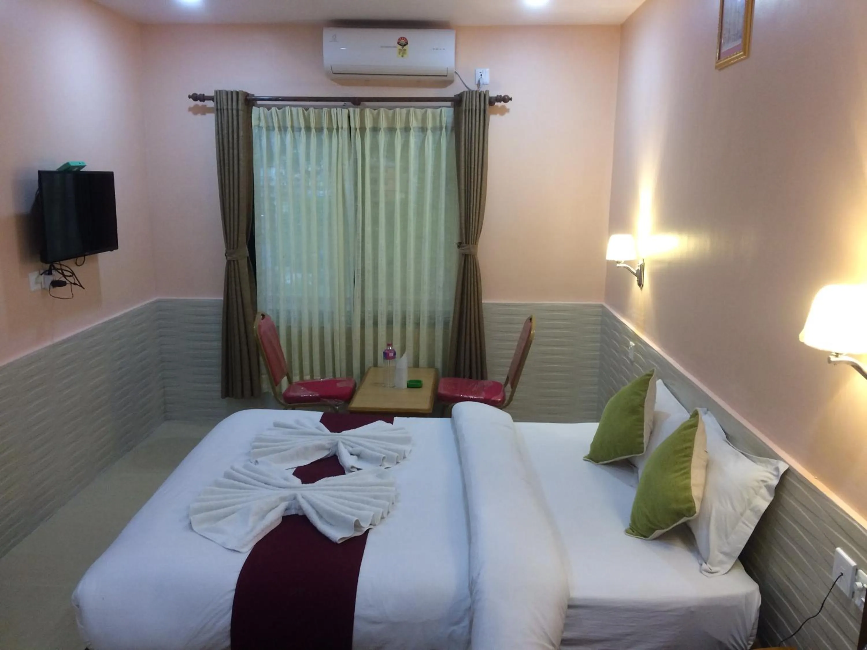 Bed in Hotel River Park