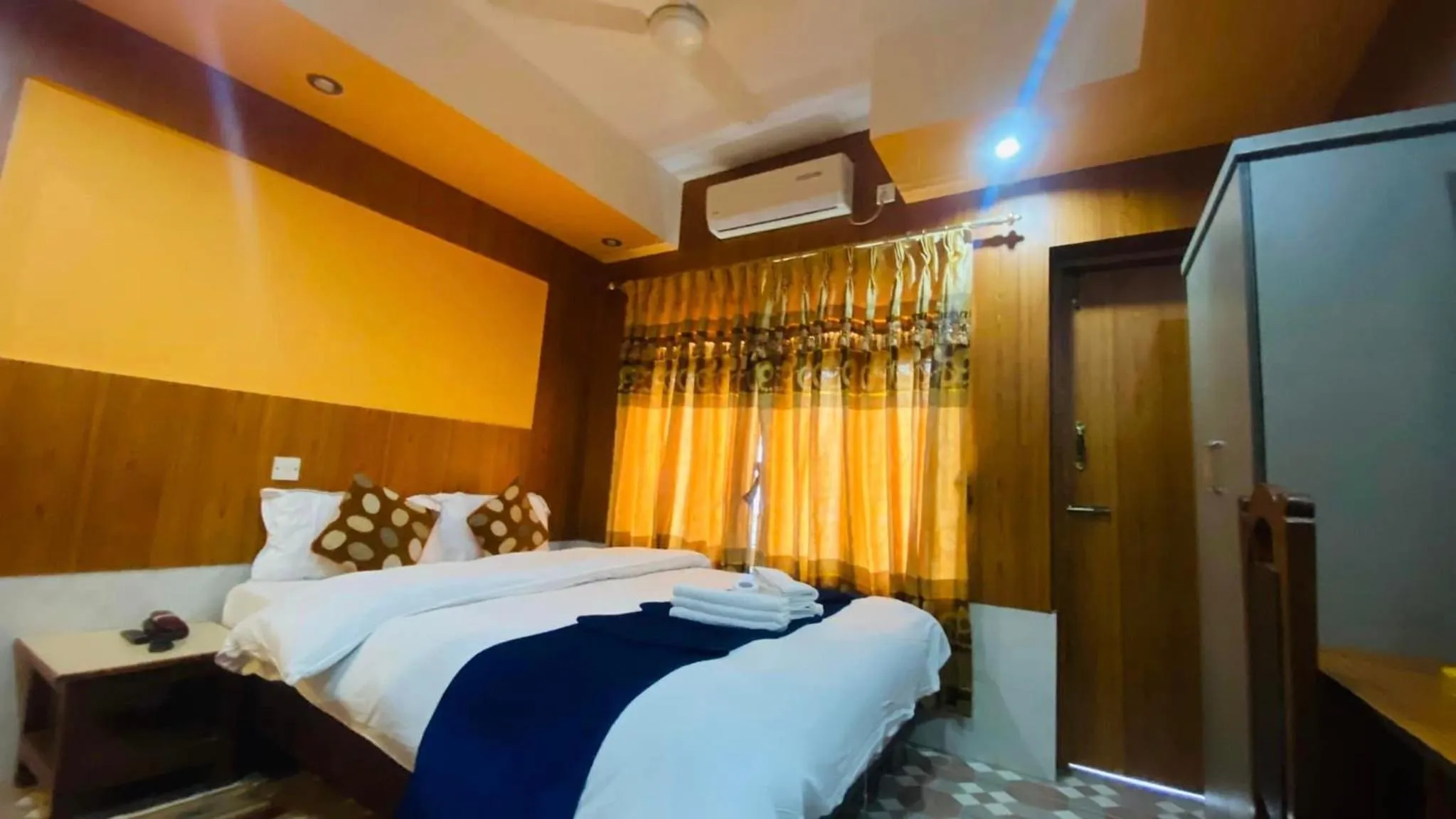 Bed in Hotel River Park