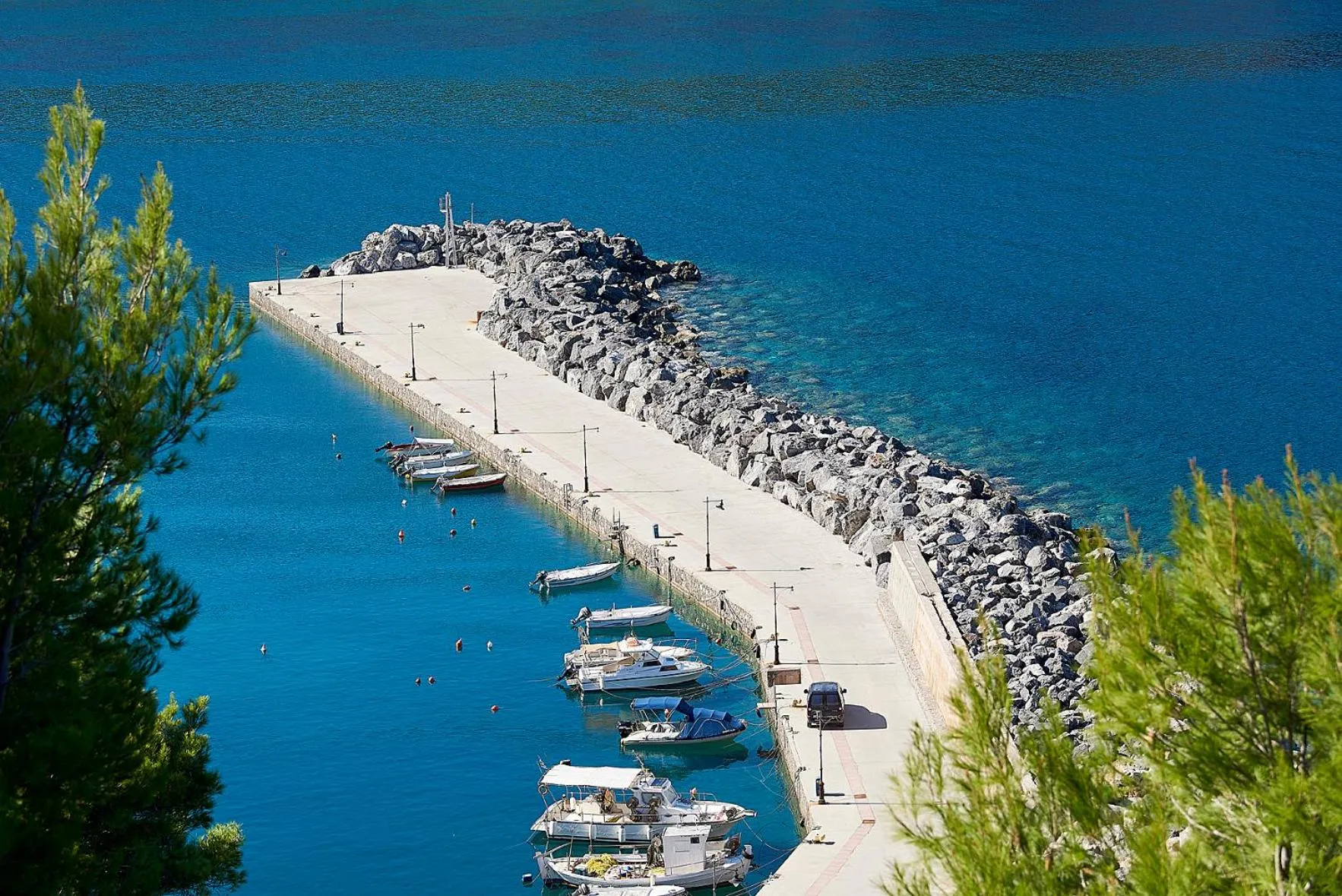 Sea view in Xenia Residence & Suites