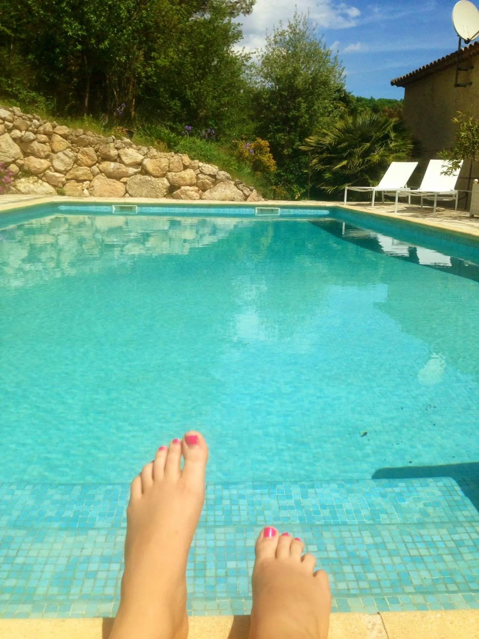 Swimming pool in Le Mas de FRAYERE