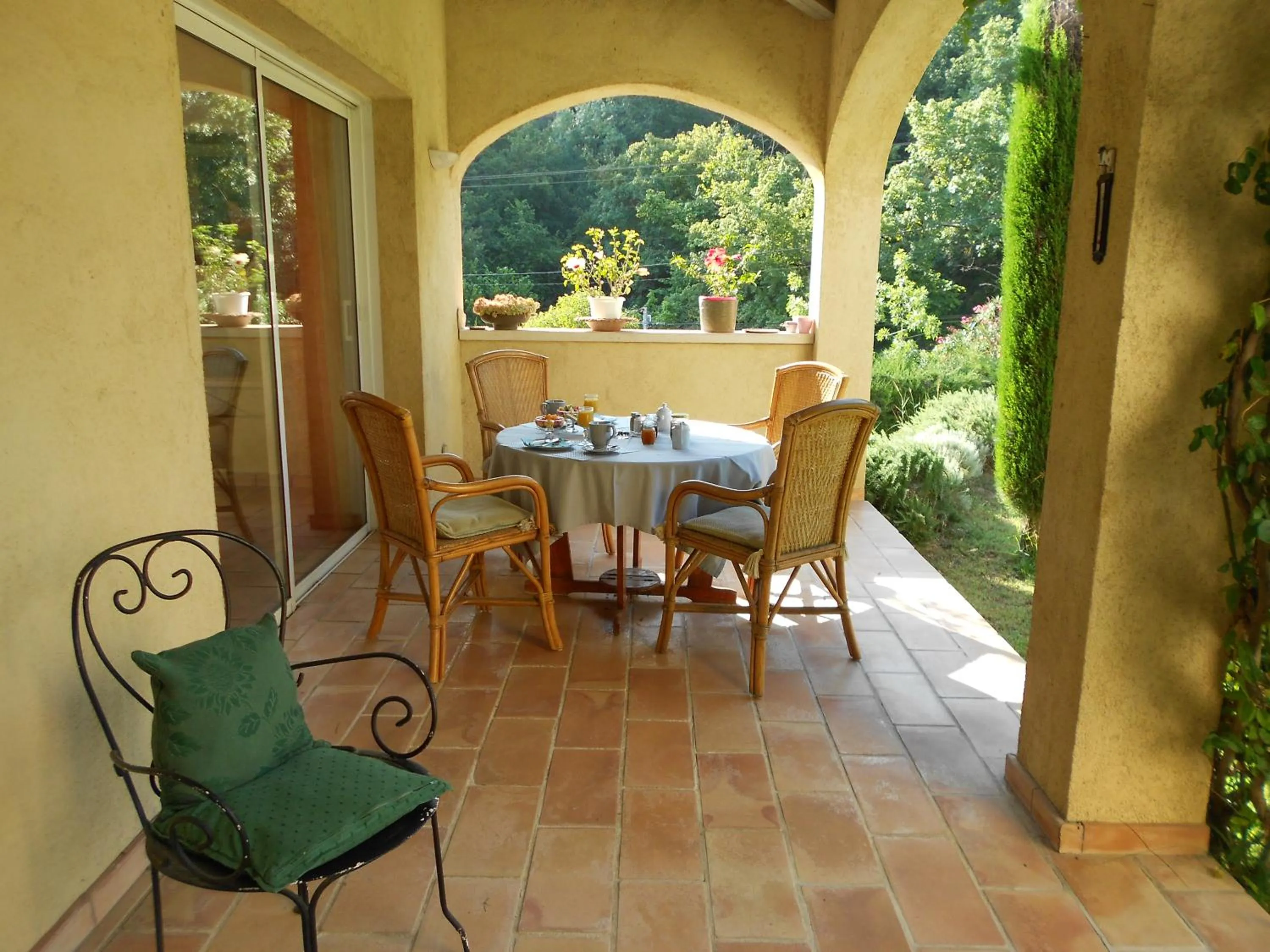 Balcony/Terrace in Le Mas de FRAYERE