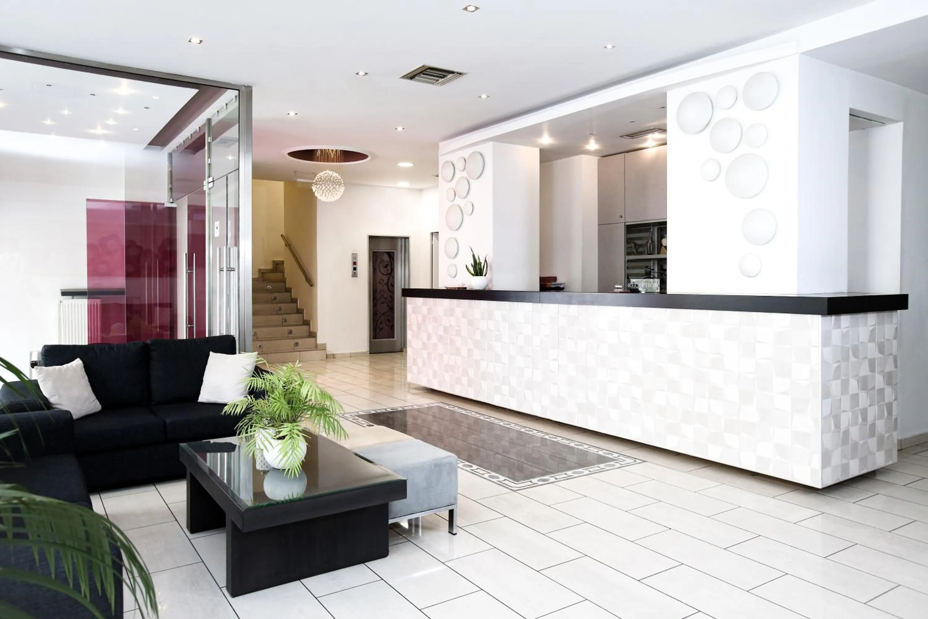 Living room in Hotel Astron