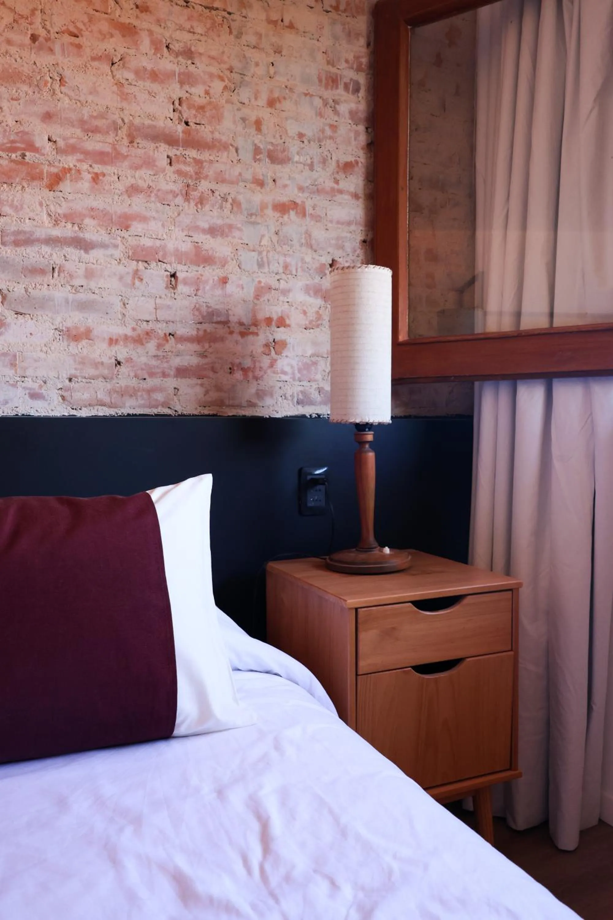 Bed in Hosteria Del Pescador