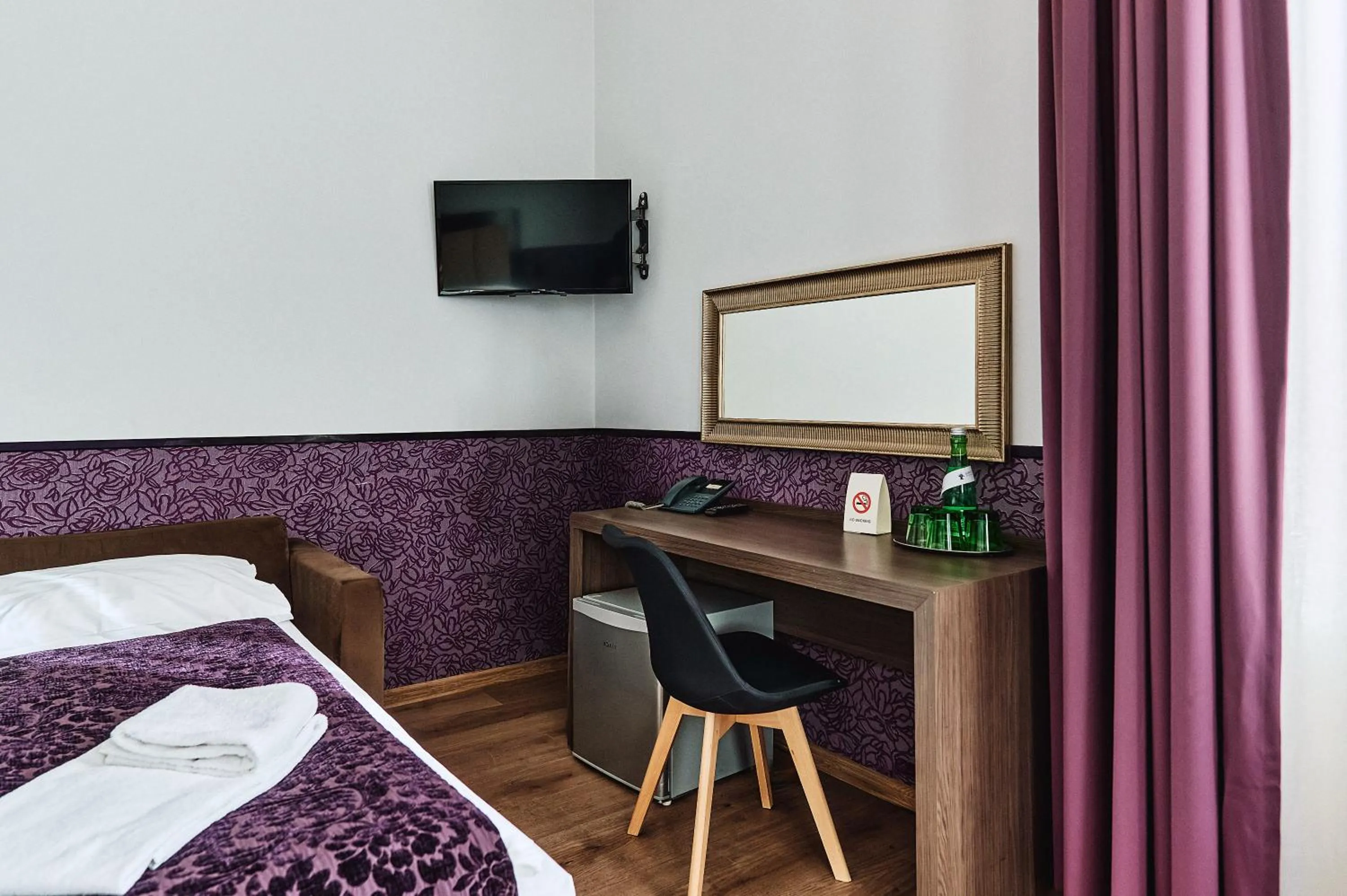 Bed in Hotel Pension Baron am Schottentor