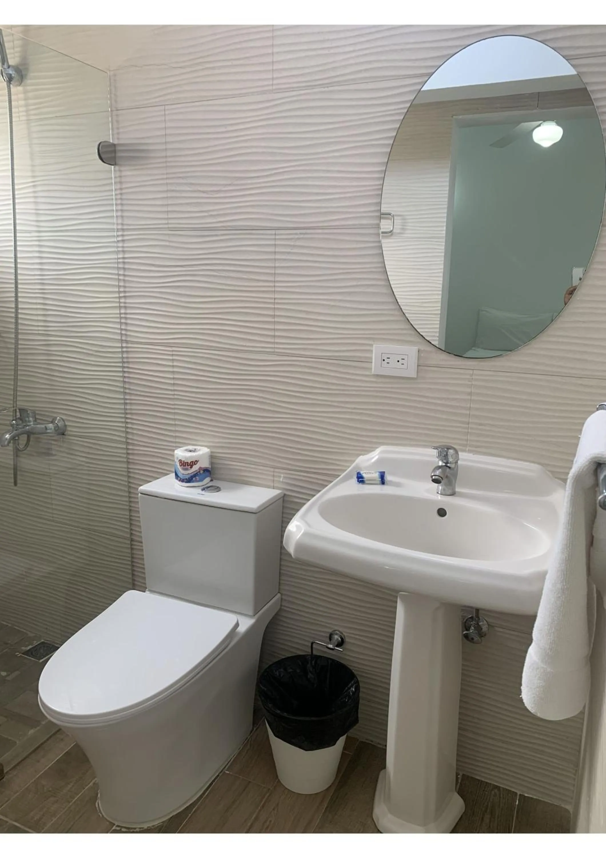 Bathroom in Karimar Beach Condo Hotel