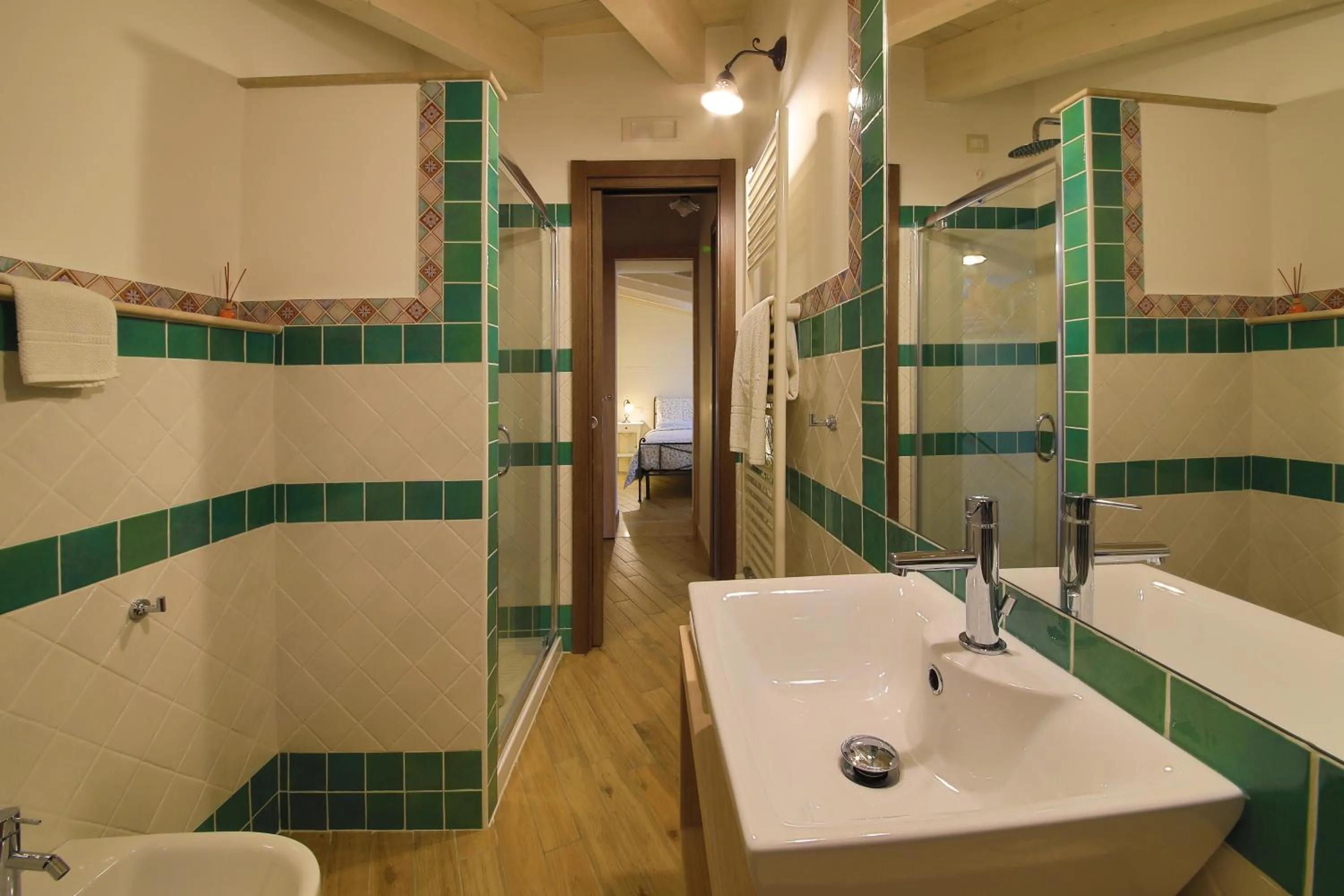 Shower in Casa Vacanze La Portella