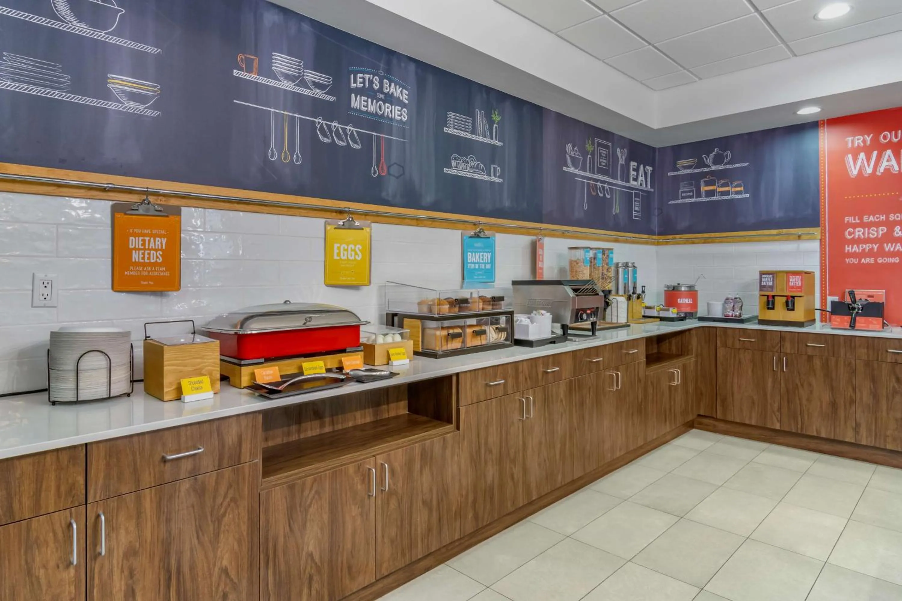 Breakfast in Hampton Inn & Suites Edmonton/West