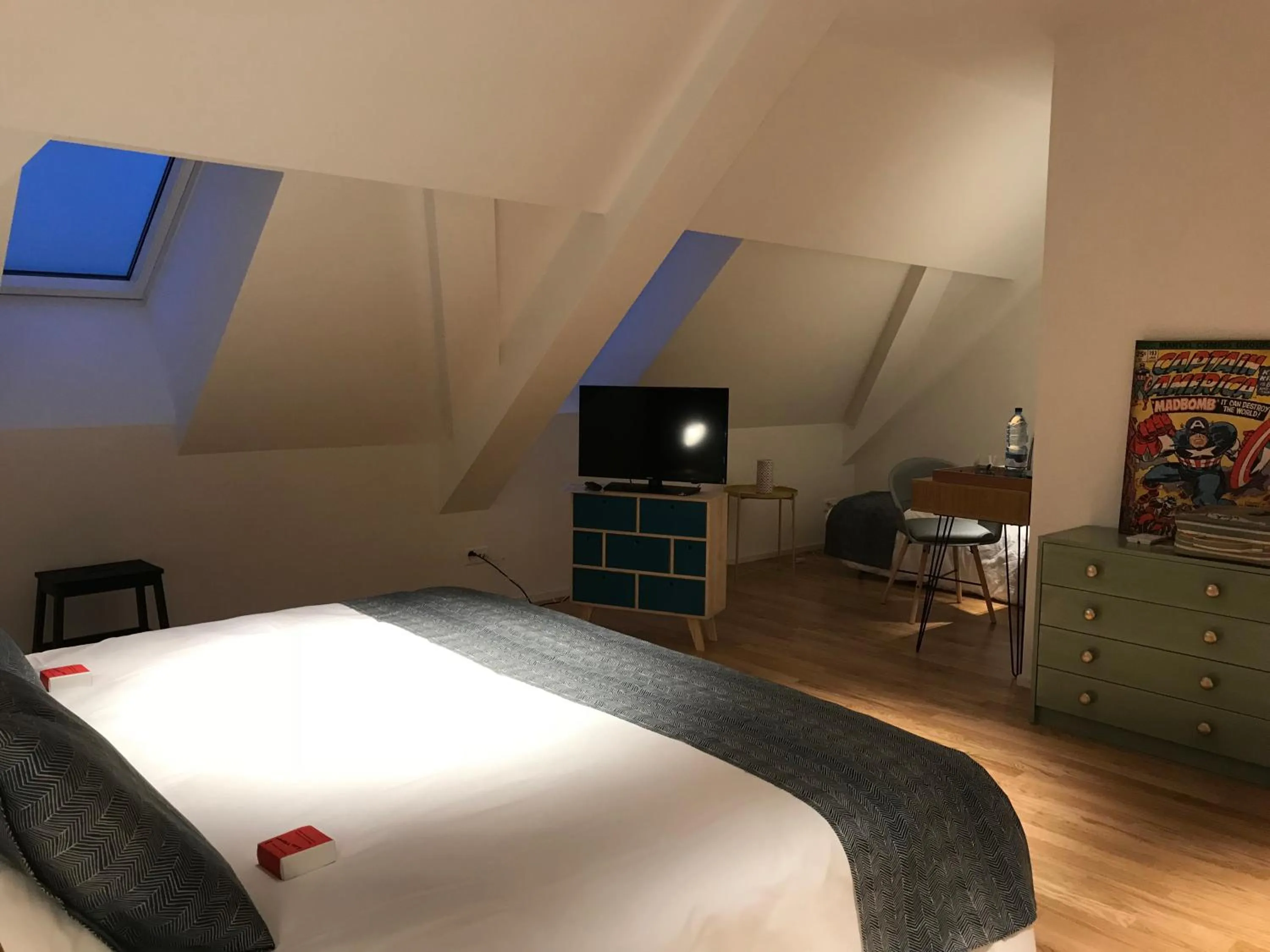 Bed in L’Auberge de Mézières