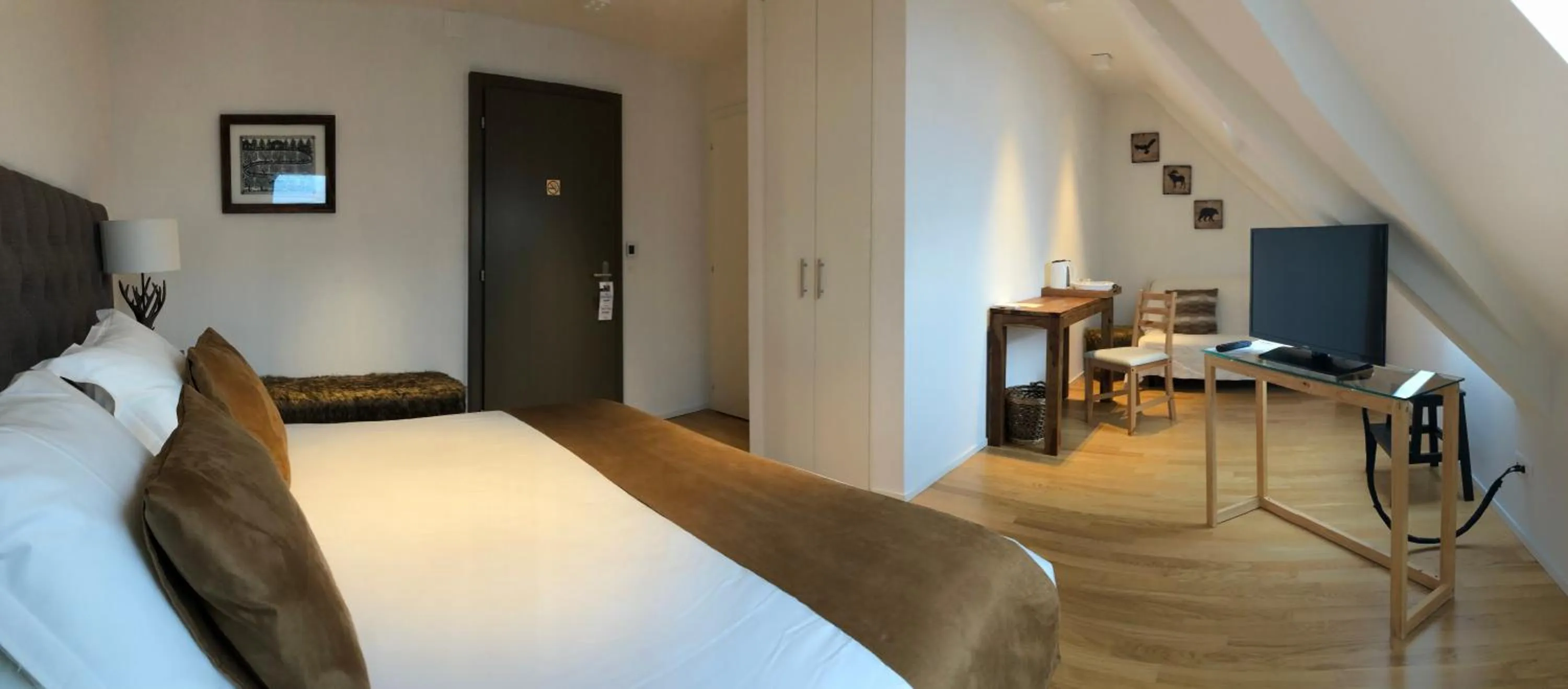 Bed in L’Auberge de Mézières