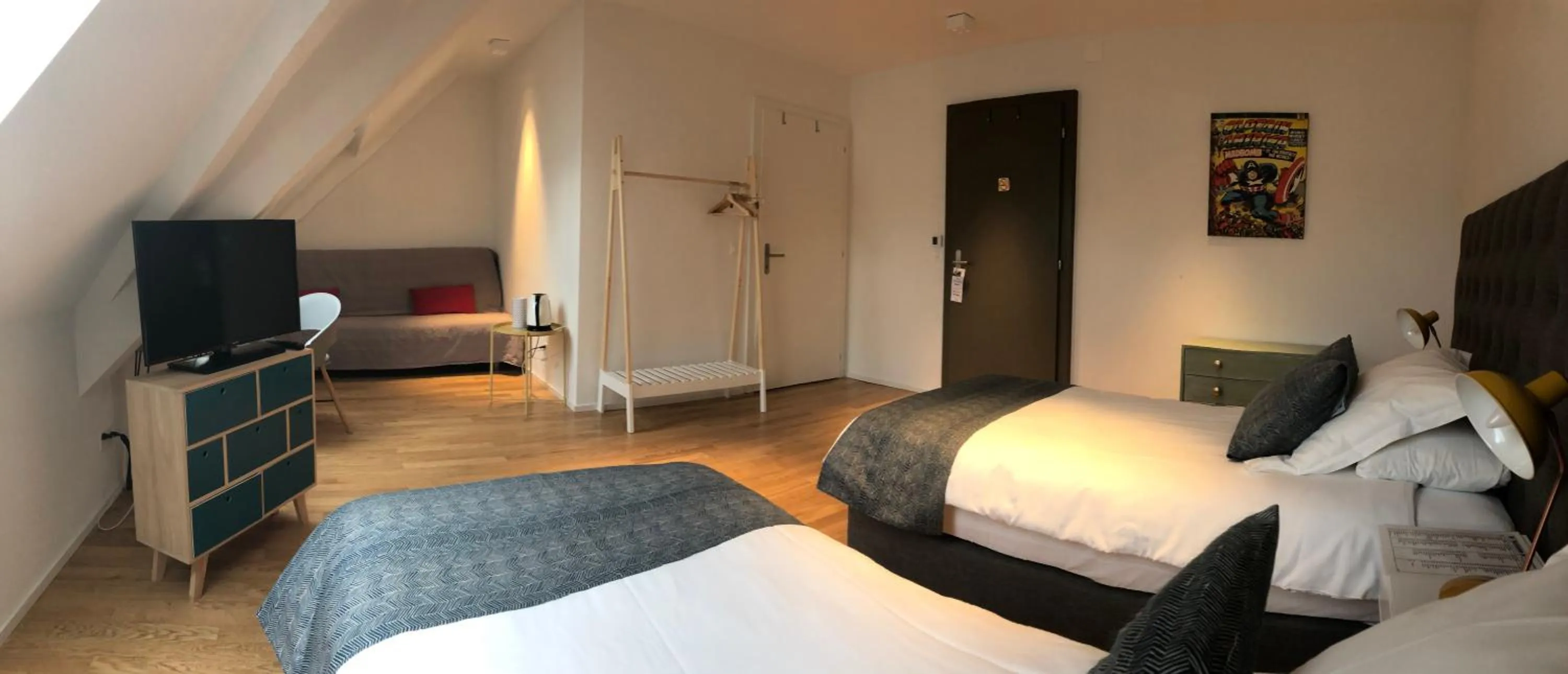 Bed in L’Auberge de Mézières