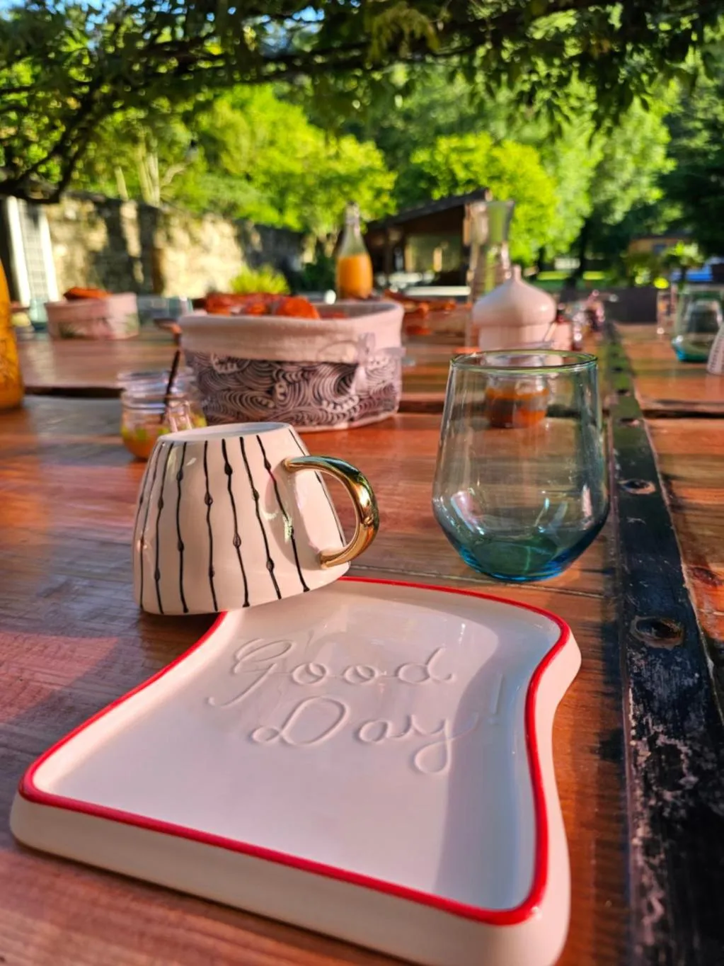 Dining area in Bastide du Thoré