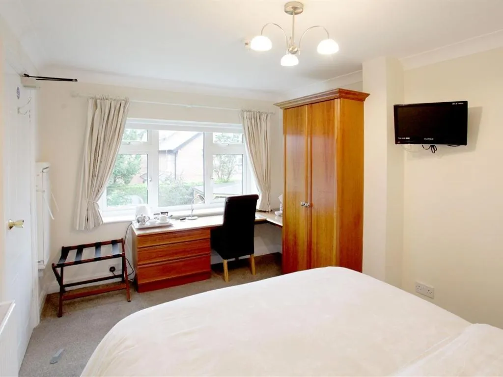 Bed in The Hinton Guest House