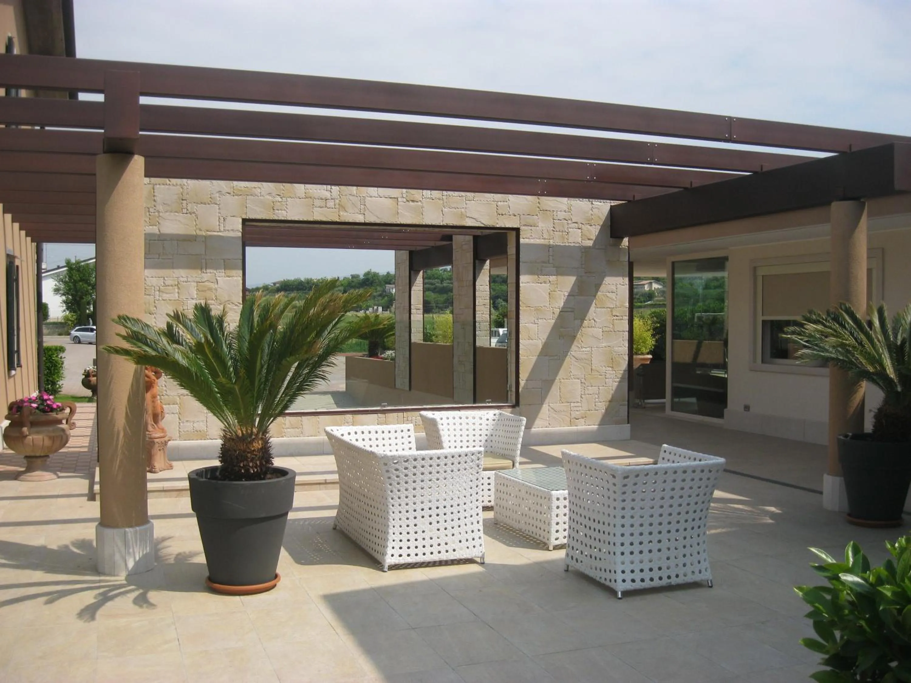 Patio in Residence La Margherita