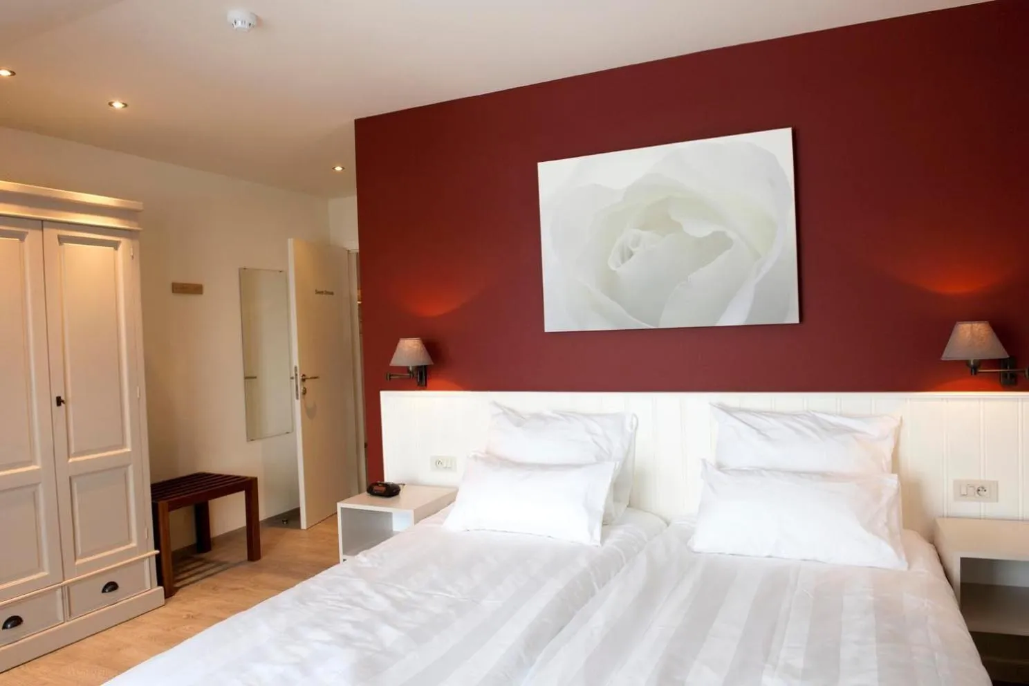 Bed in B&B La Vie En Roses