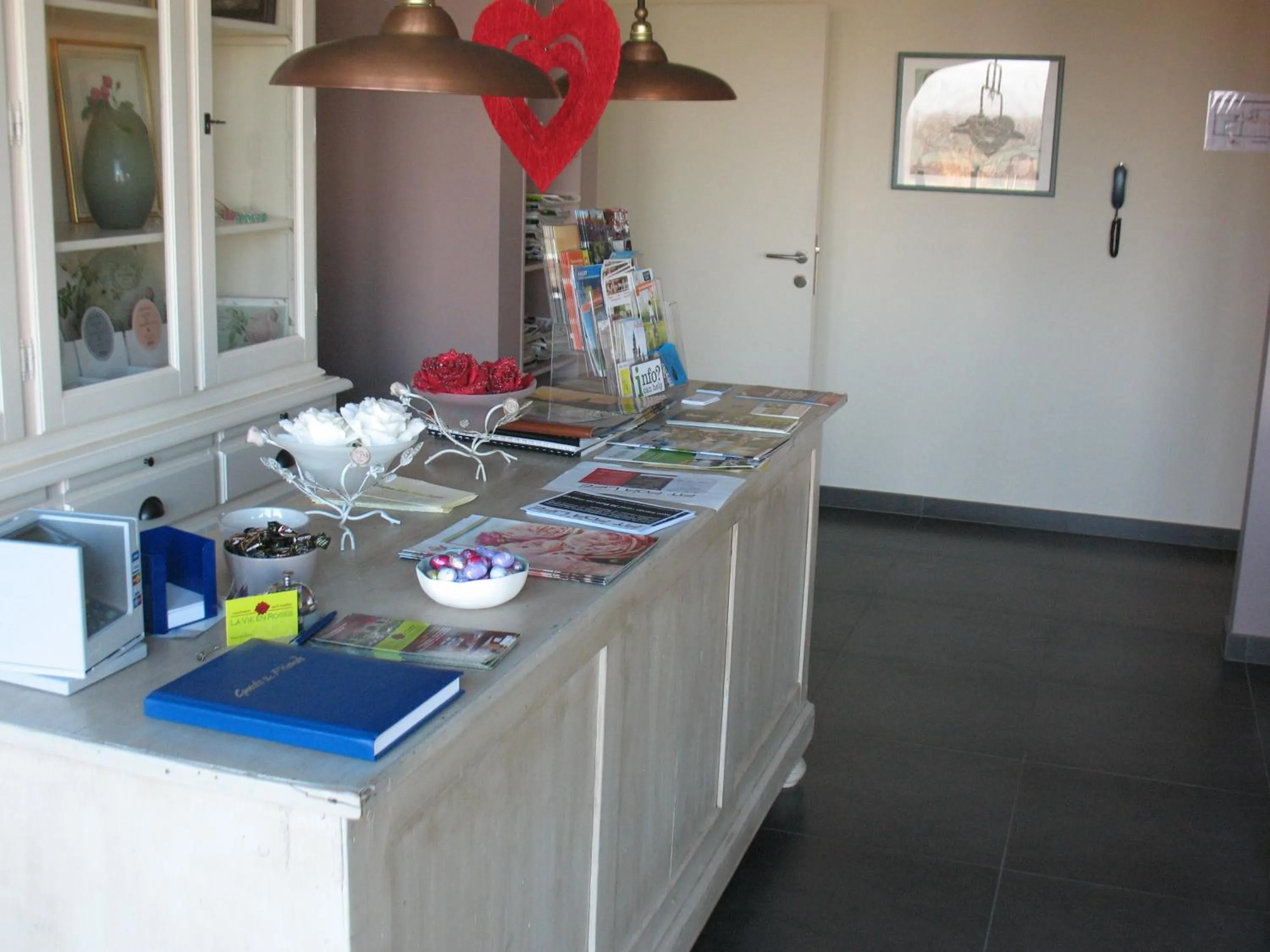 Lobby or reception in B&B La Vie En Roses