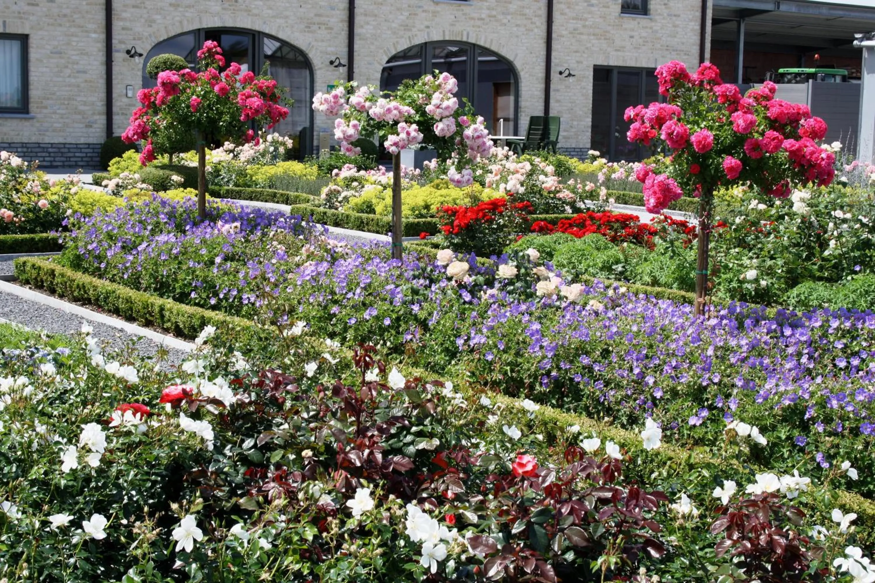 Garden in B&B La Vie En Roses