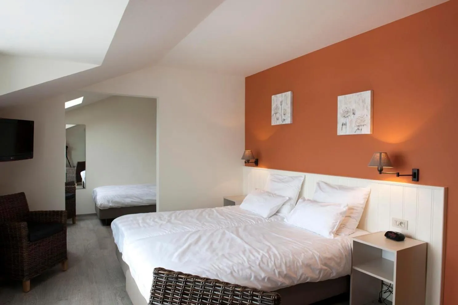 Bed in B&B La Vie En Roses