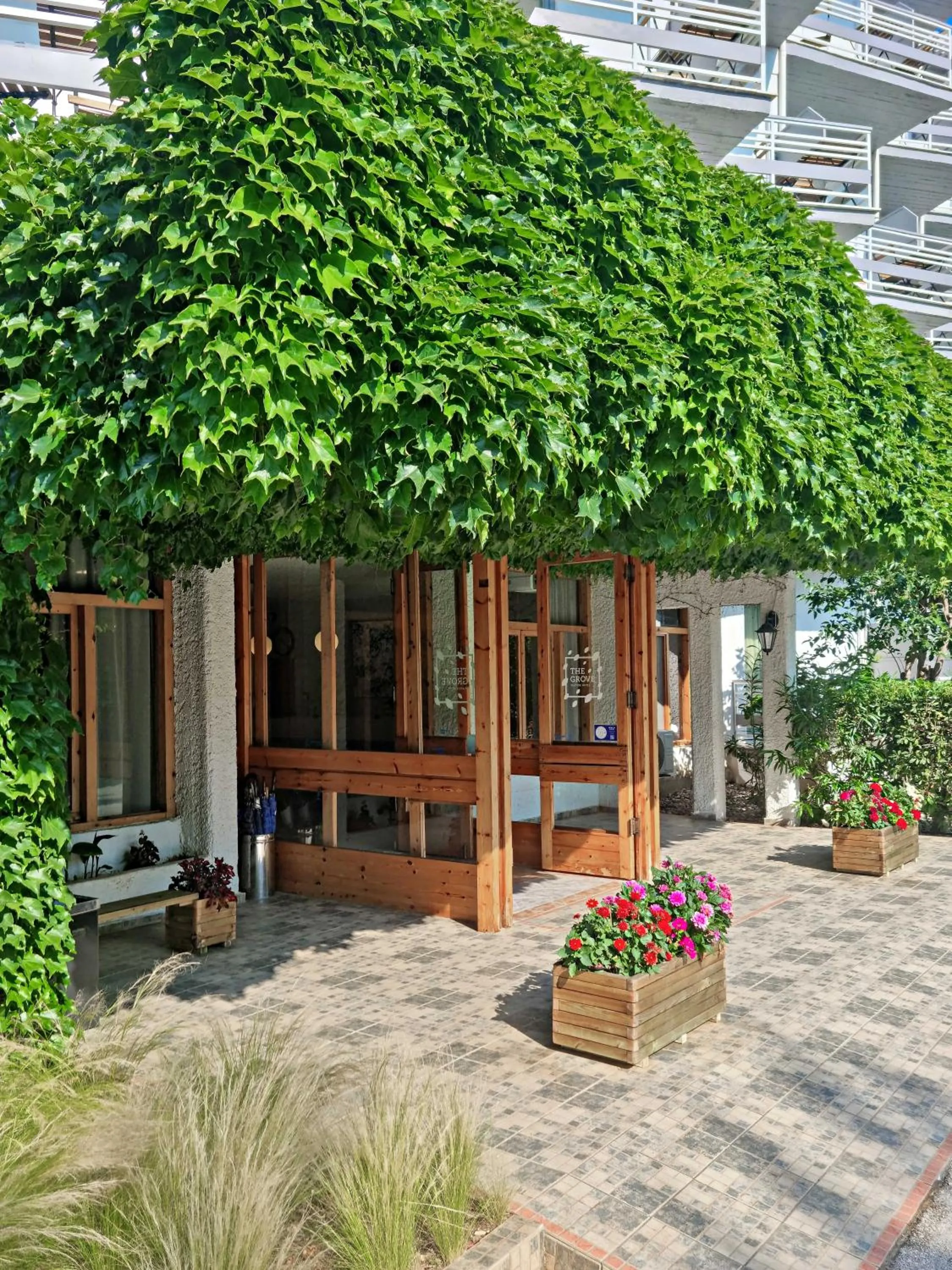 Property building in The Grove Seaside Hotel