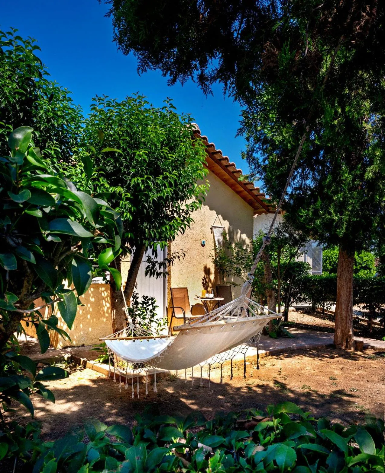 Patio in The Grove Seaside Hotel