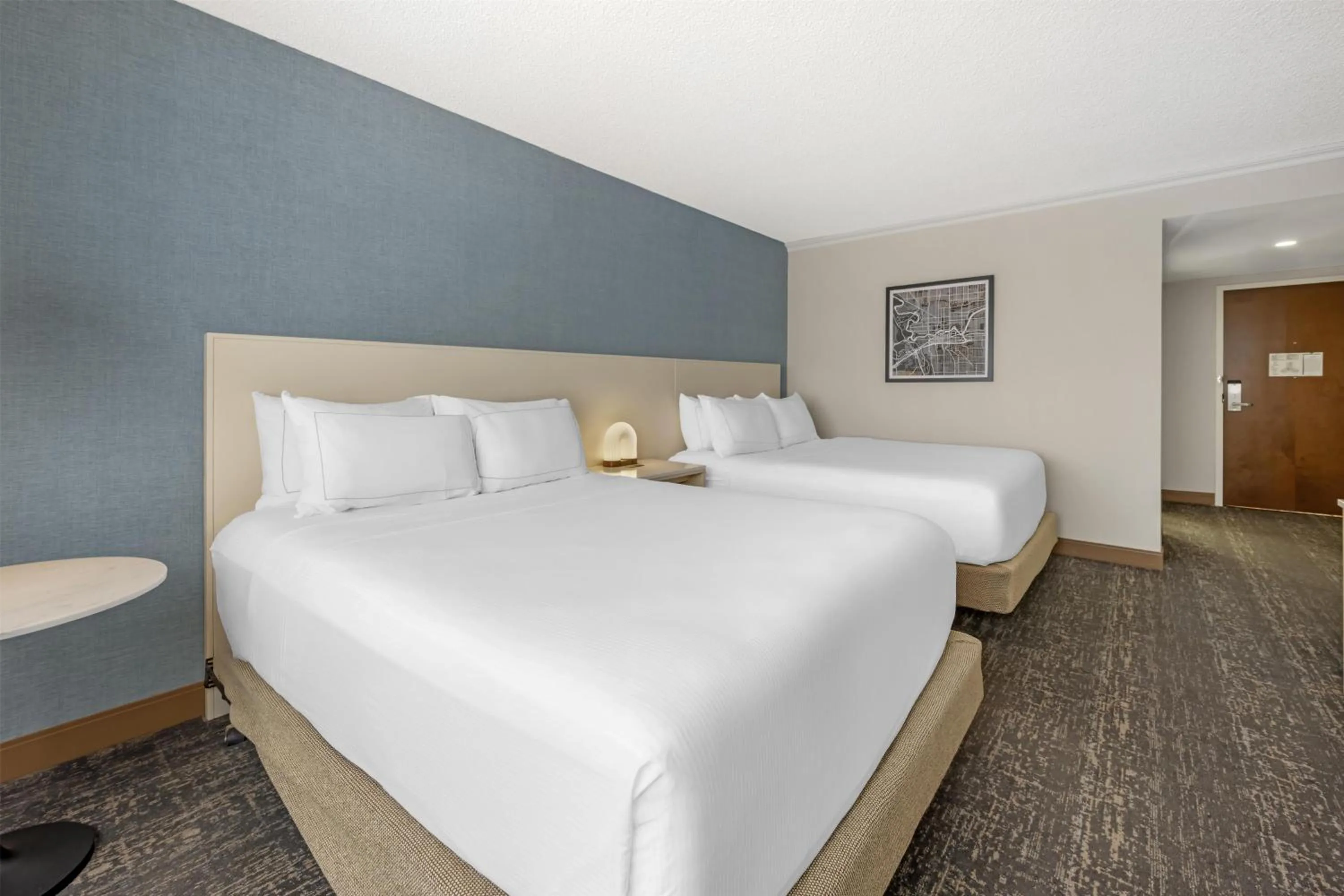 Bed in DoubleTree by Hilton Spokane City Center