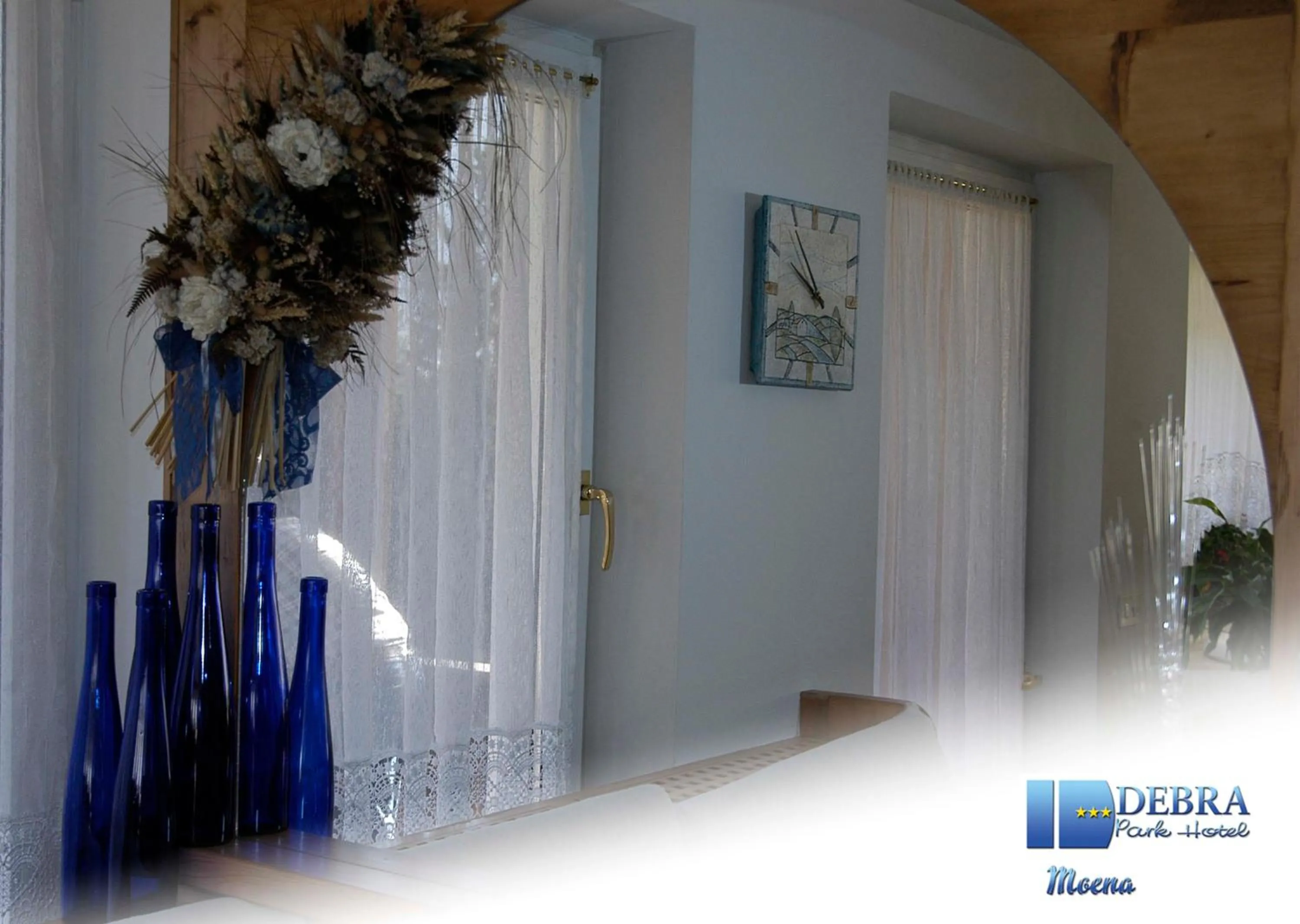 Text overlay in Debra Park Hotel