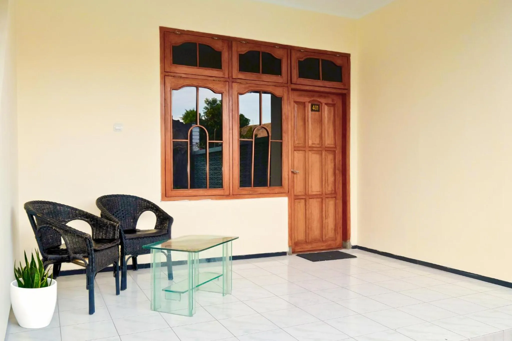 Balcony/Terrace in Berlian Abadi Hotel by Sinergi