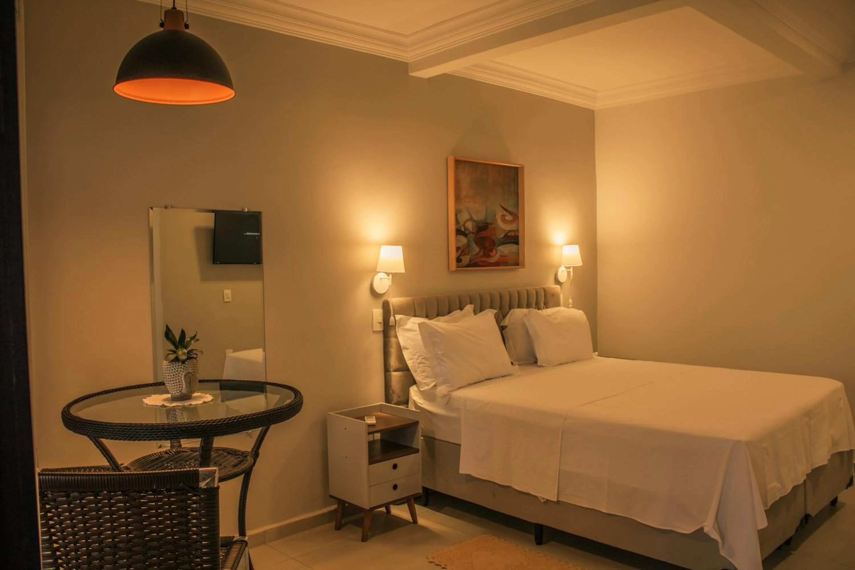 Bed in Chalés Terraviva